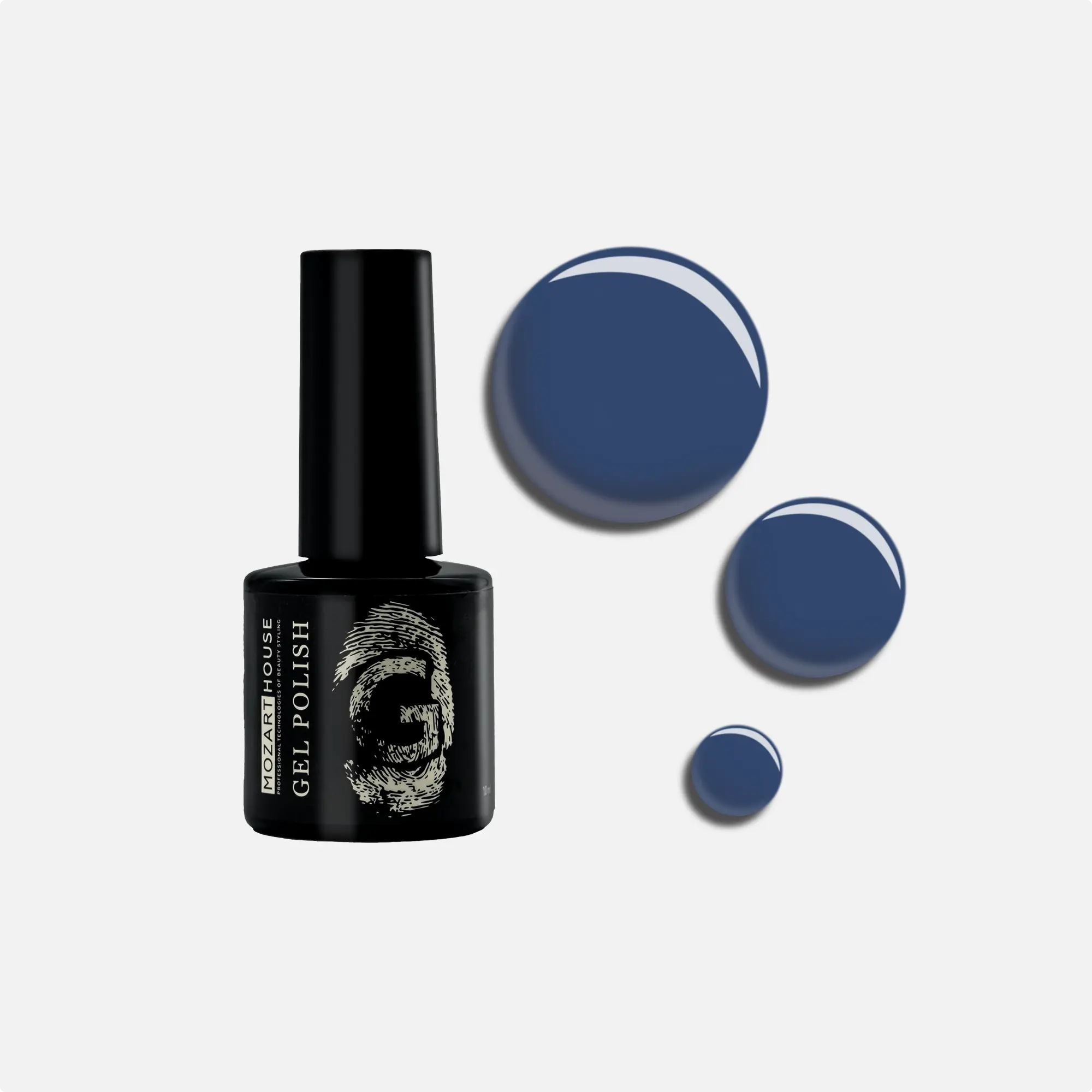 GEL POLISH Black sea MH, 10 ml