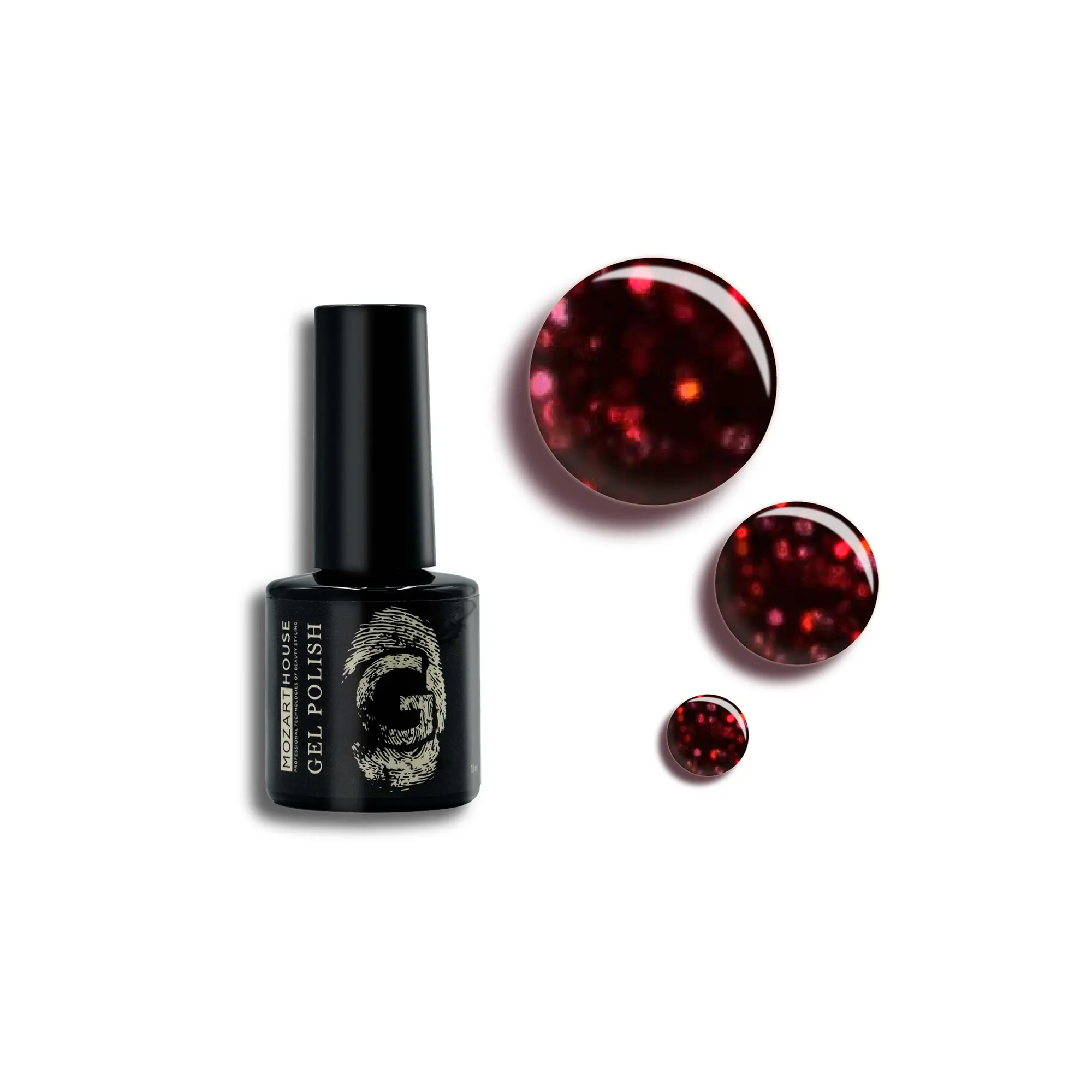 GEL POLISH Space red 10ml