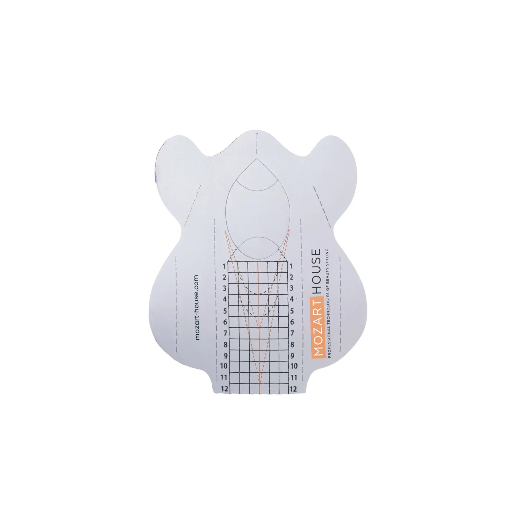 Forms for nail modeling from Mozart House, (150 units).