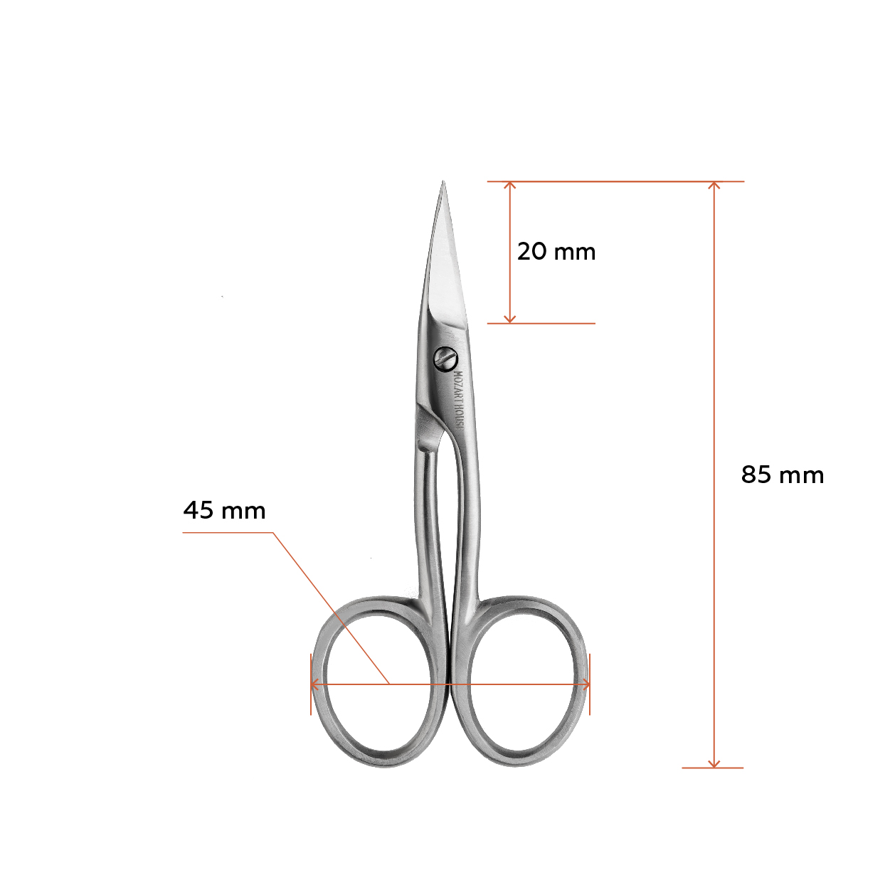 Nail scissors, 20 mm