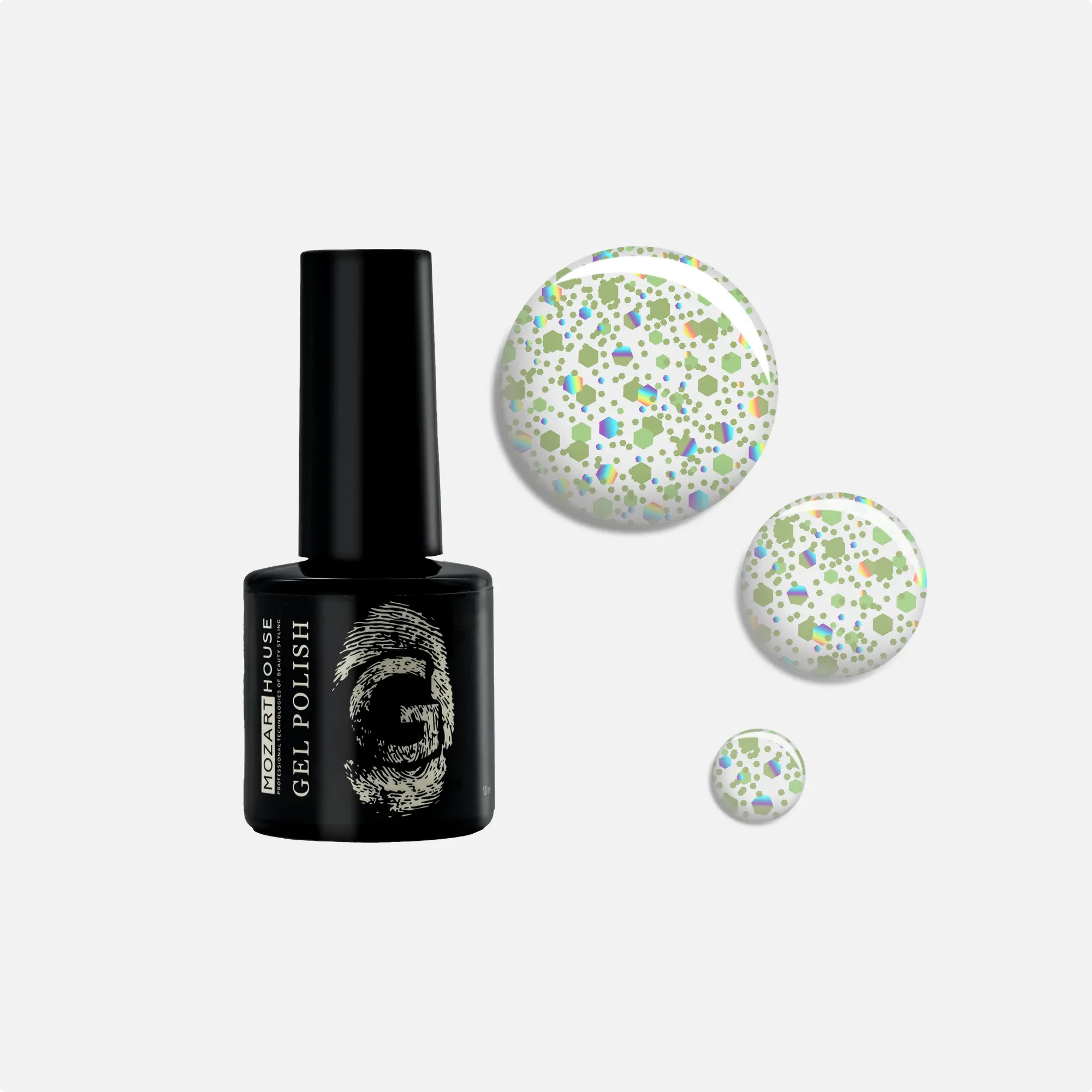 GEL POLISH Crystal 07, 10 ml