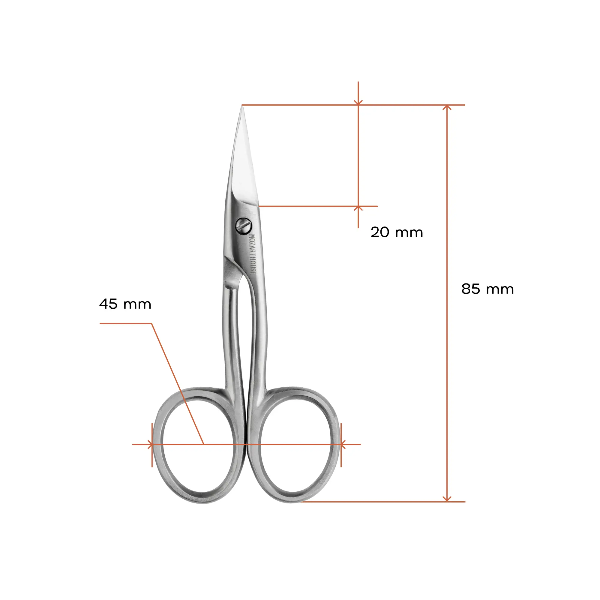 Nail scissors, 20 mm