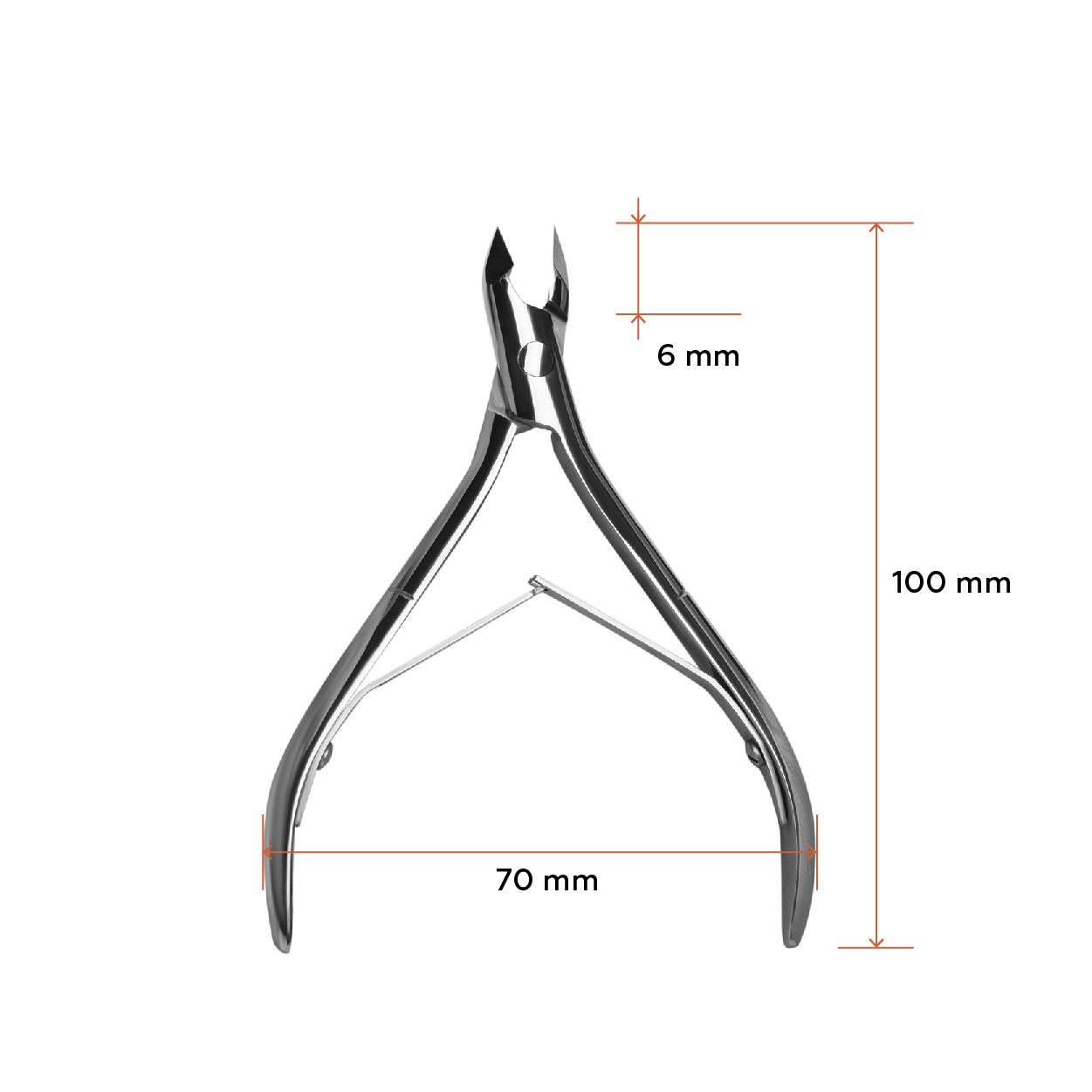 Cuticle cutters, 6 mm