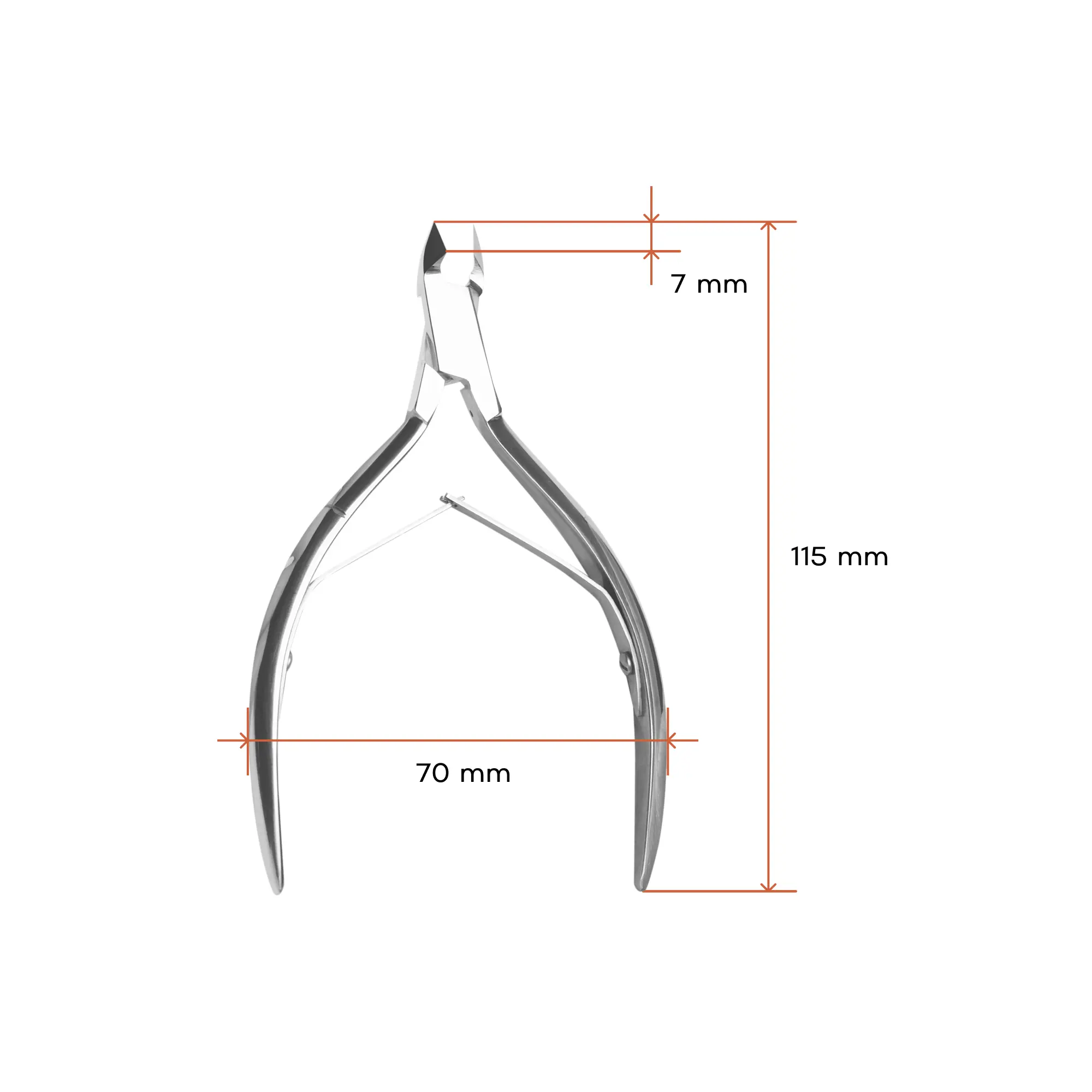 Cuticle cutters, 7 mm