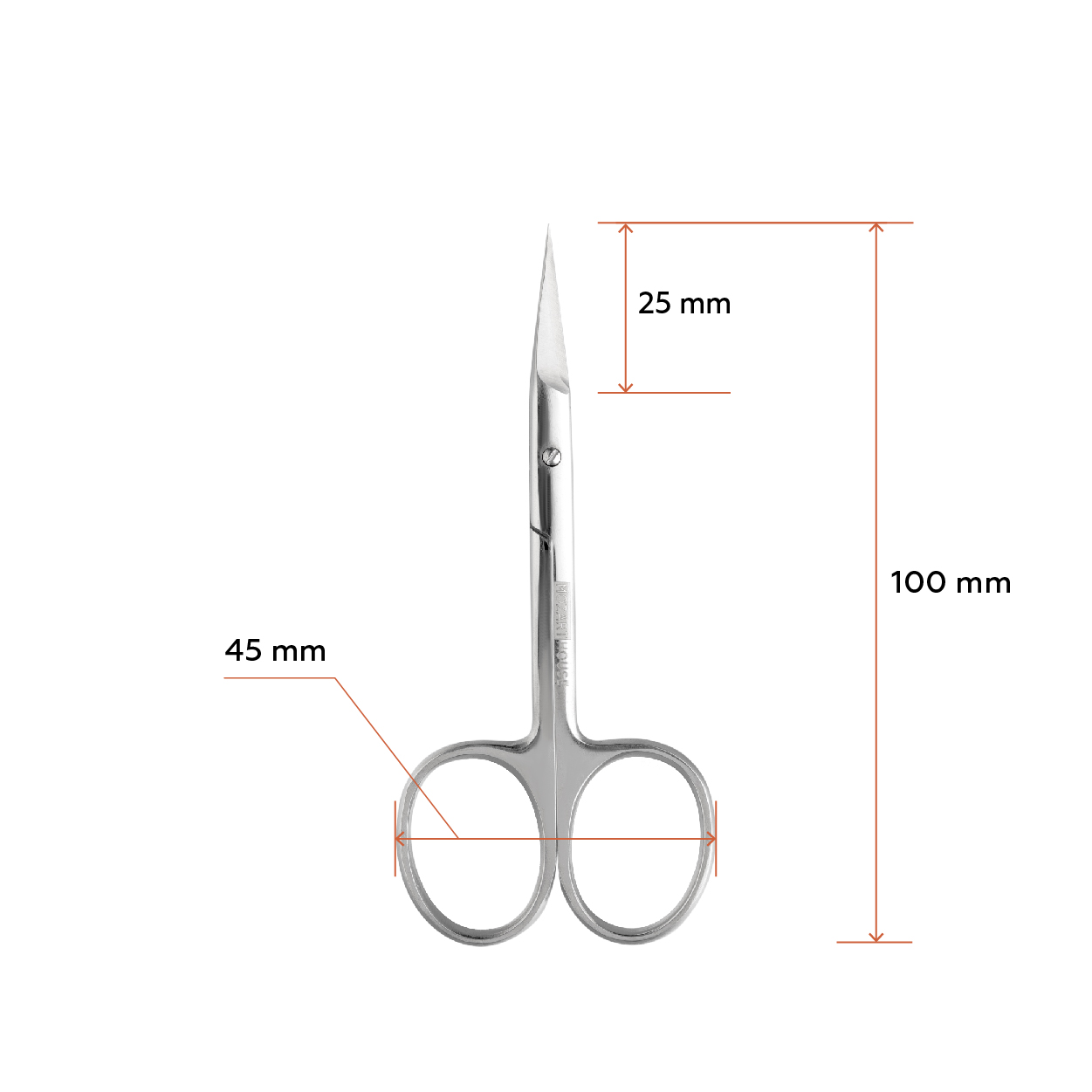 Cuticle scissors, 23 mm