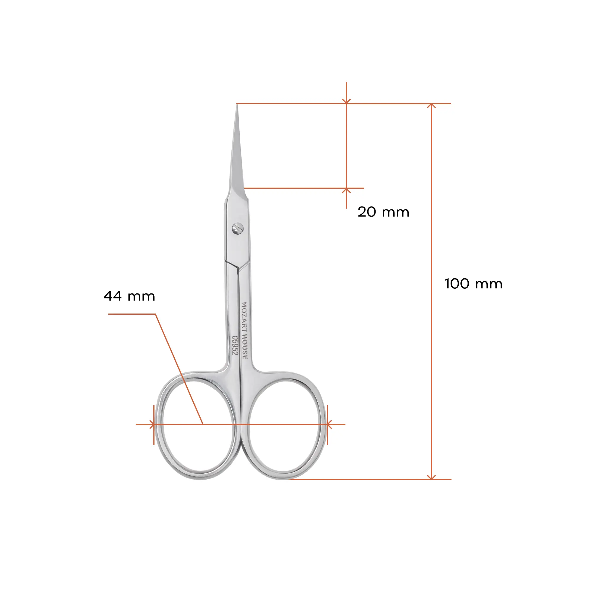 Cuticle scissors, 20 mm