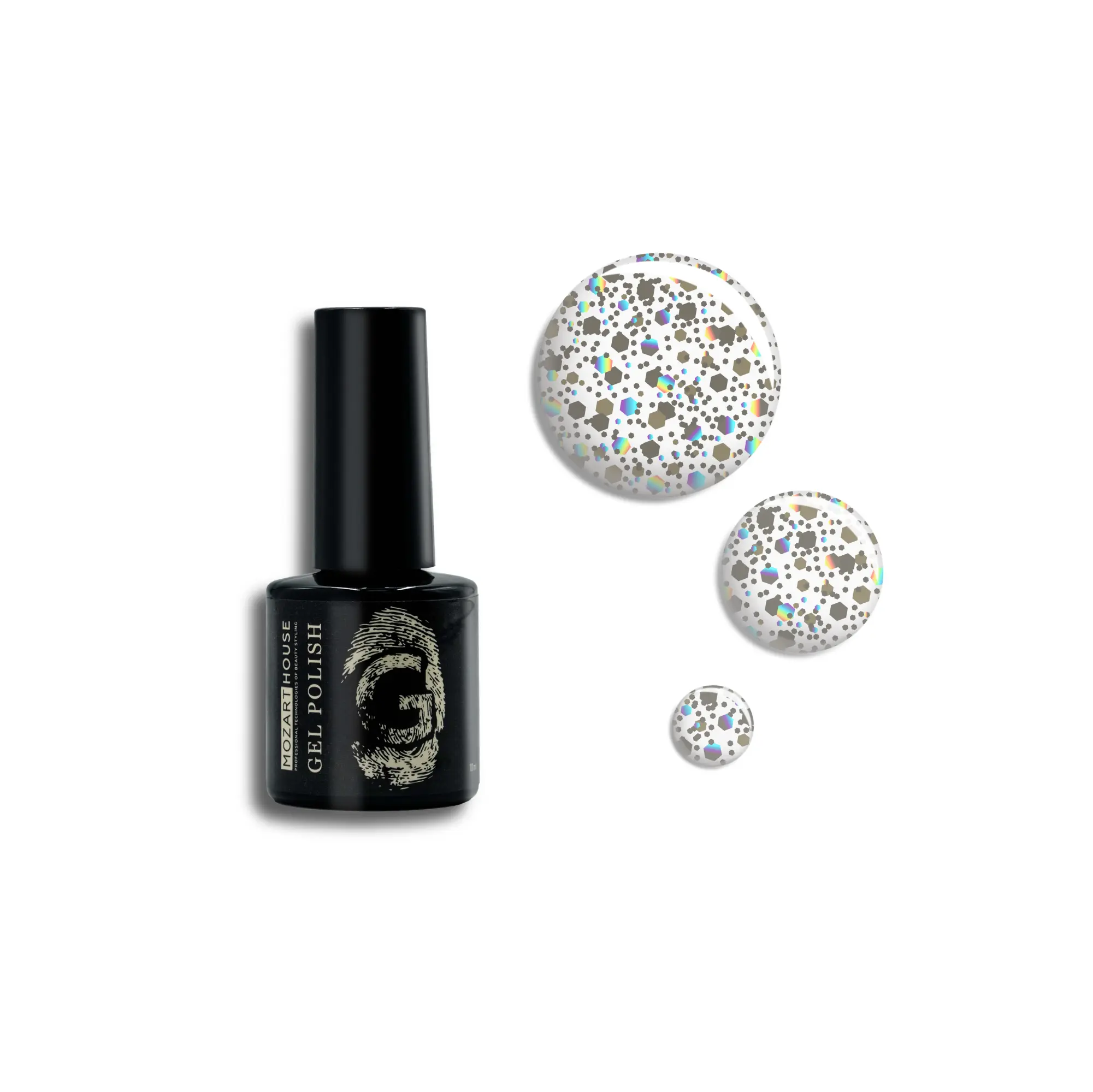 GEL POLISH Crystal 3, 10 ml