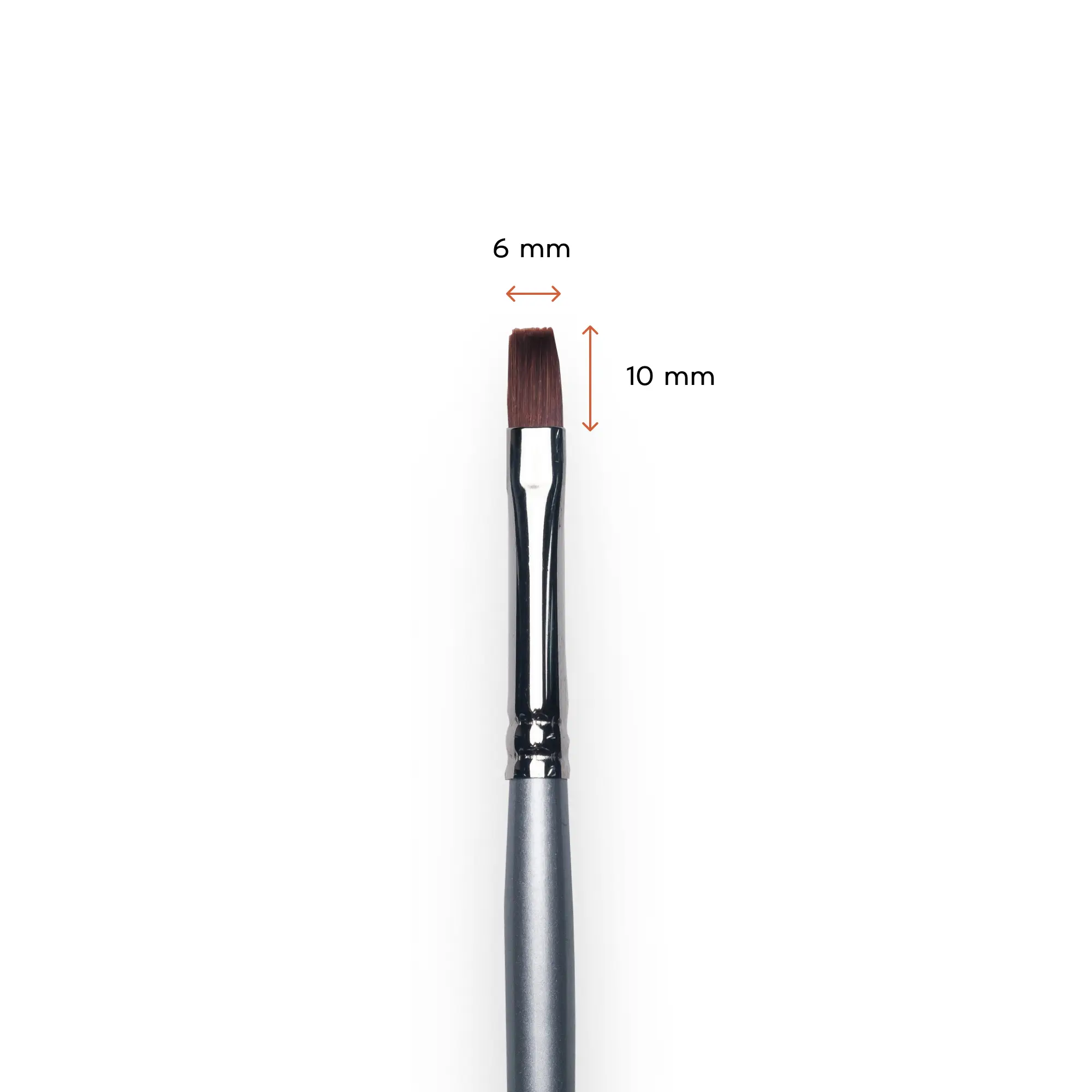 Nail design brush "square" №6