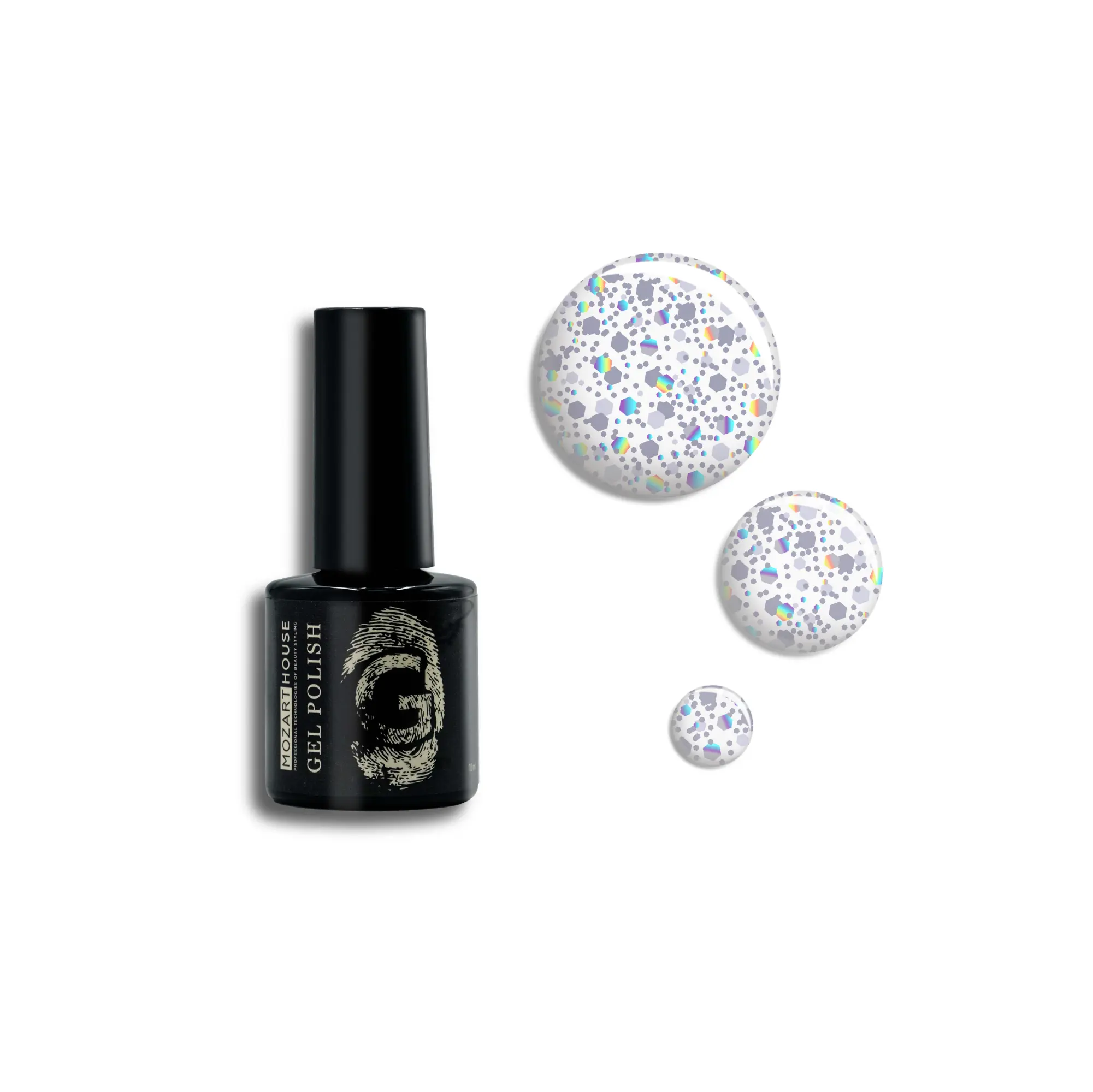 GEL POLISH Crystal 4, 10 ml