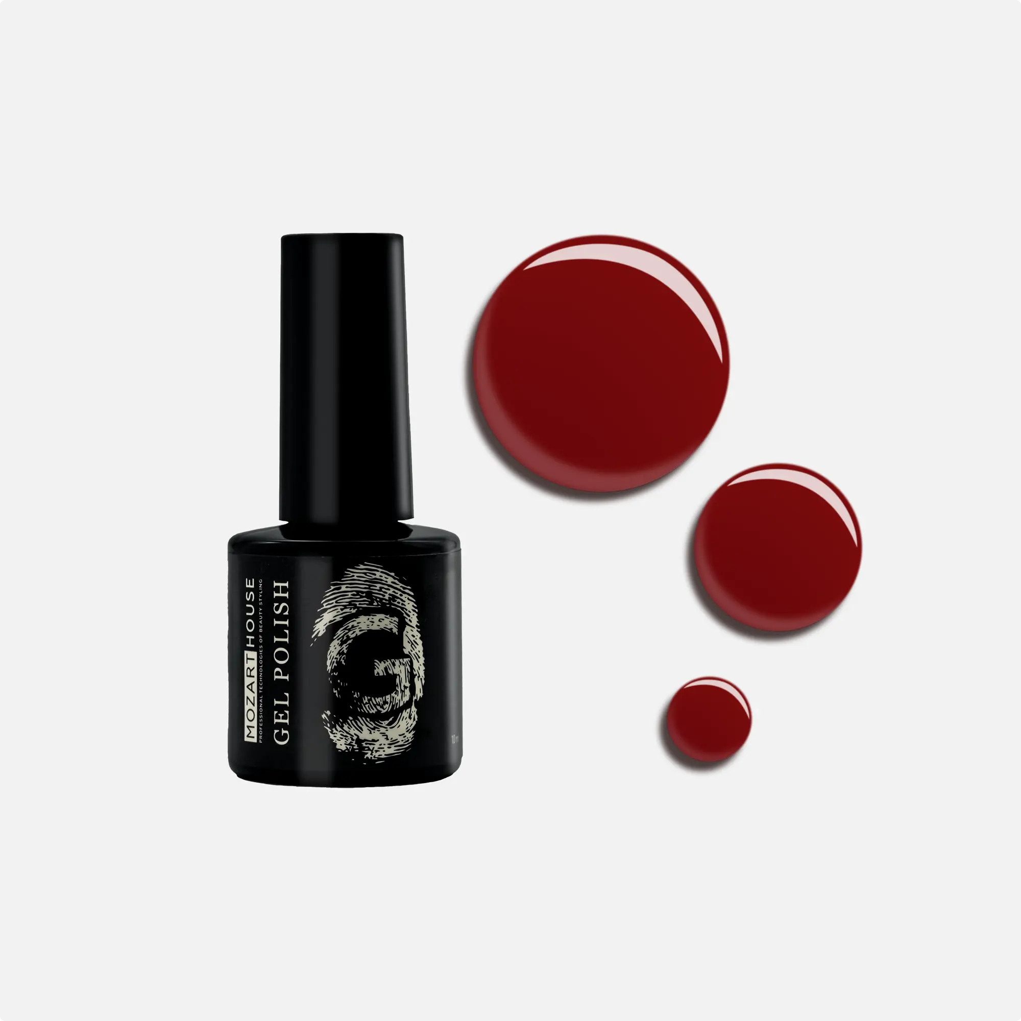 Gel Polish Mulled wine, 10ml