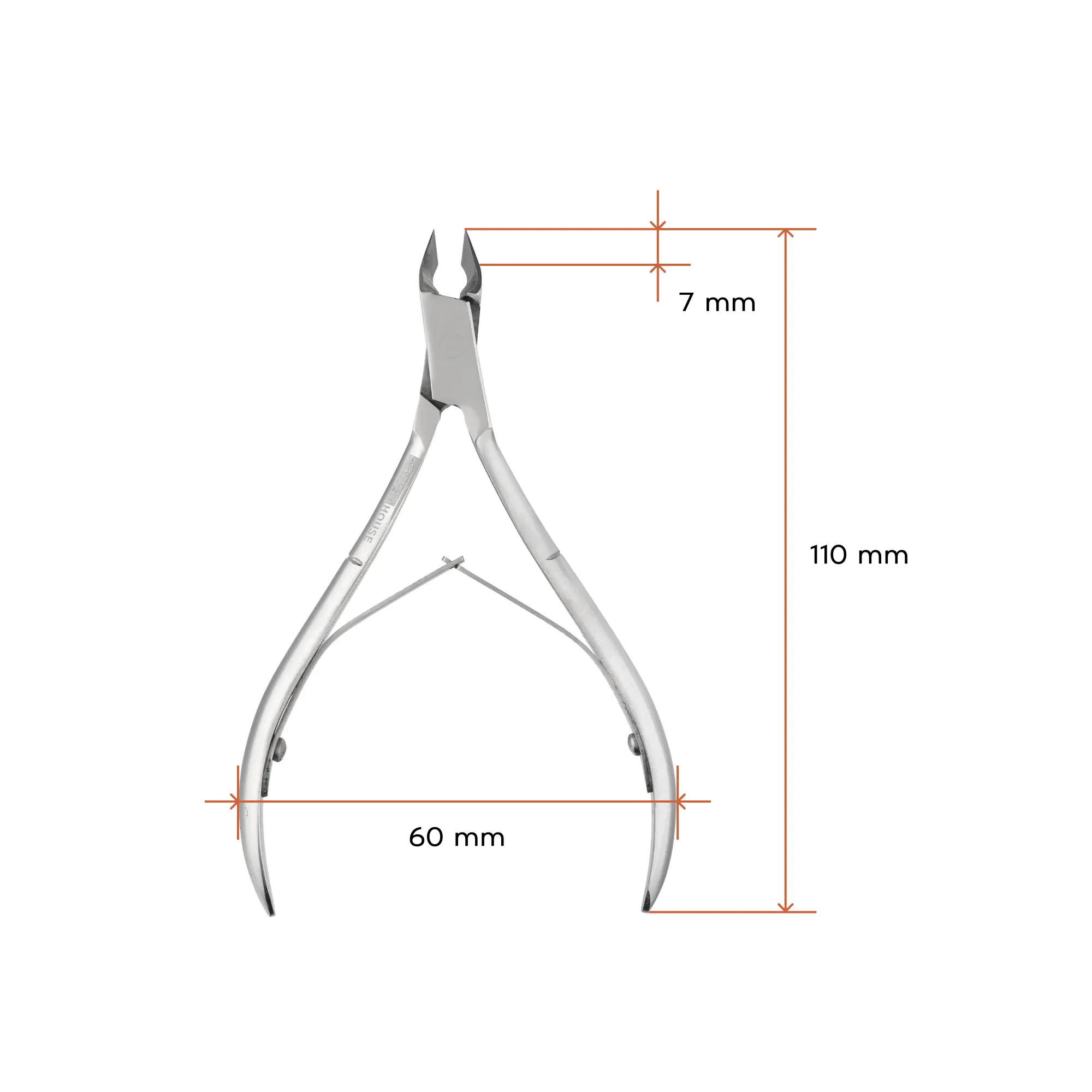 Cuticle cutters, 7 mm