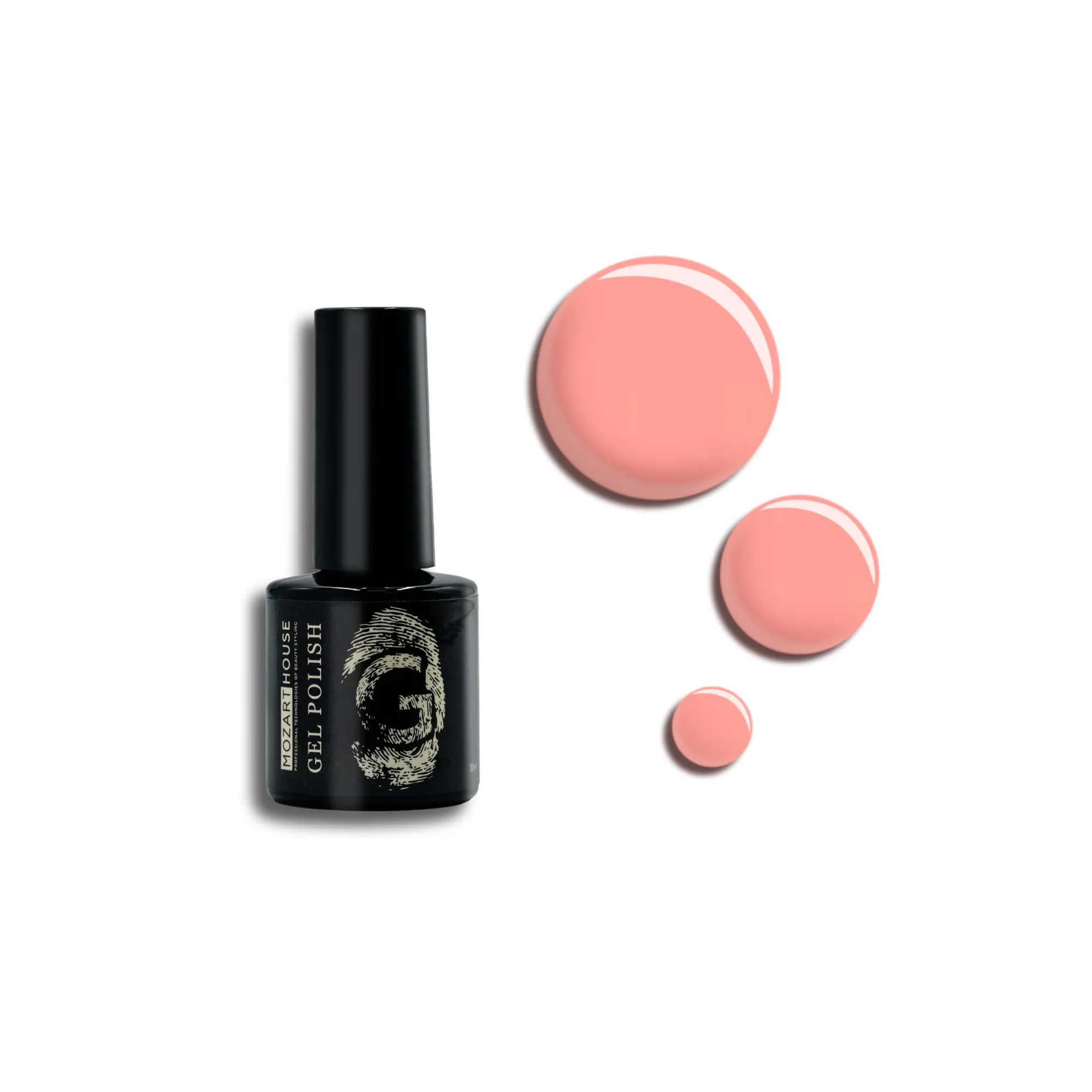 GEL POLISH Peach milk, 10 ml