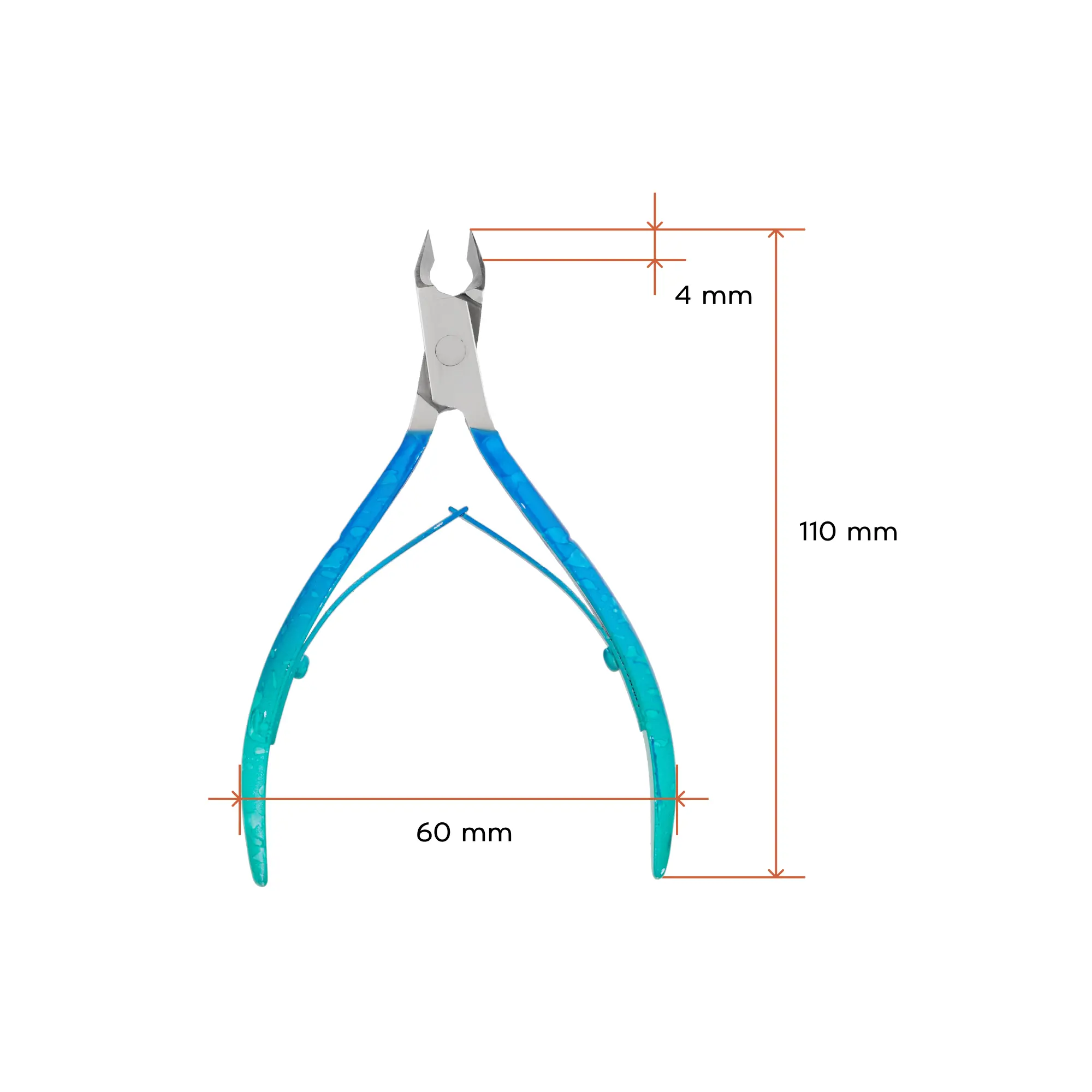 Cuticle cutters, 4 mm