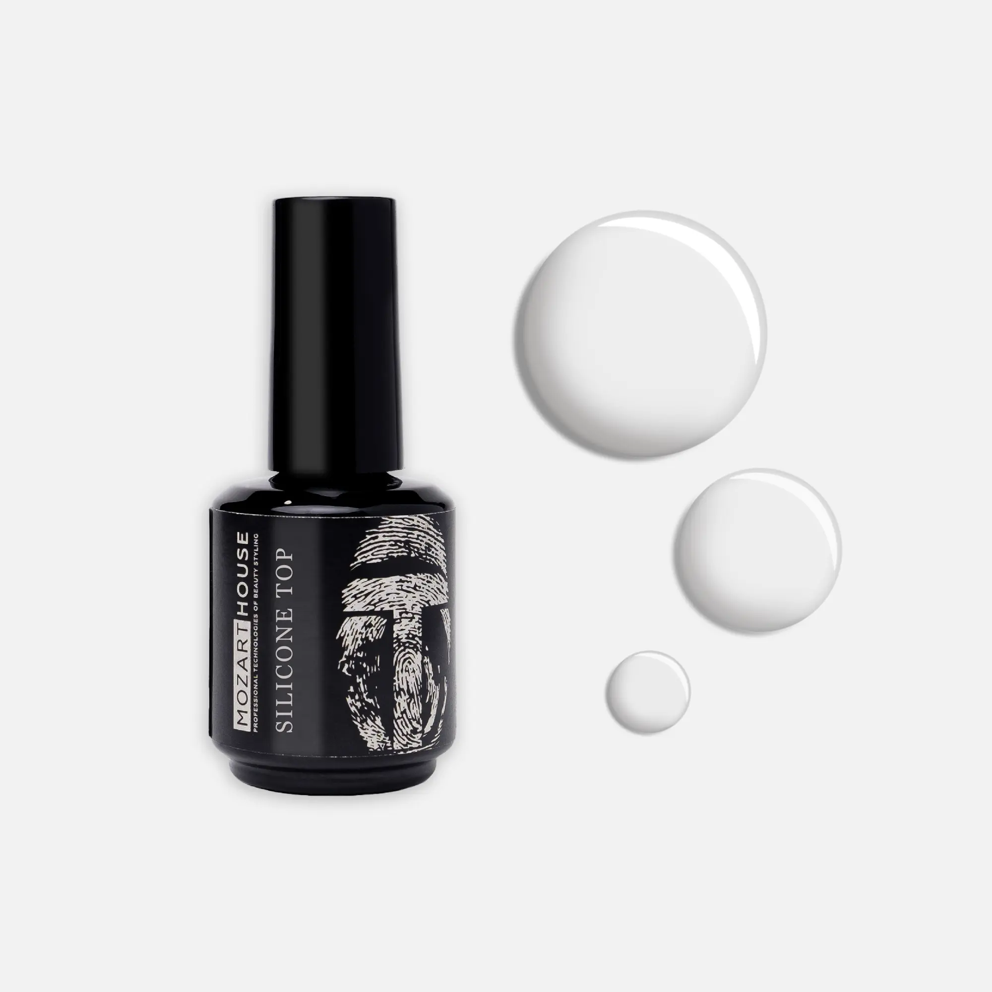 GEL POLISH TOP SILICONE, 15 ml