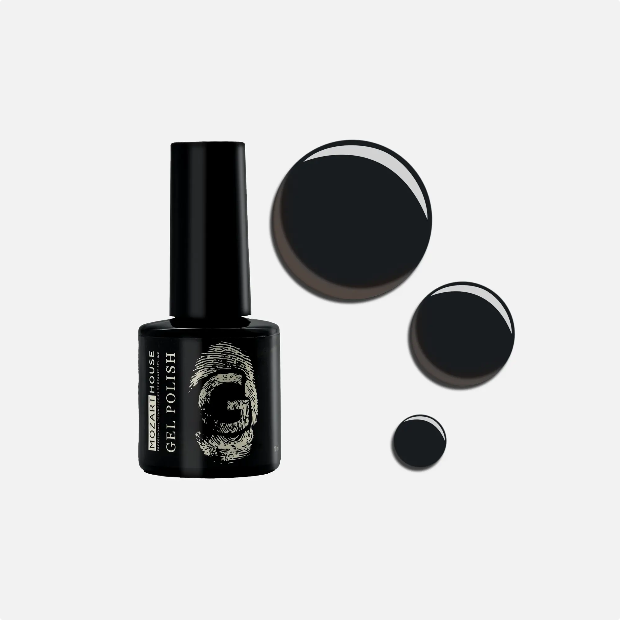 GEL POLISH Gray granite 10ml