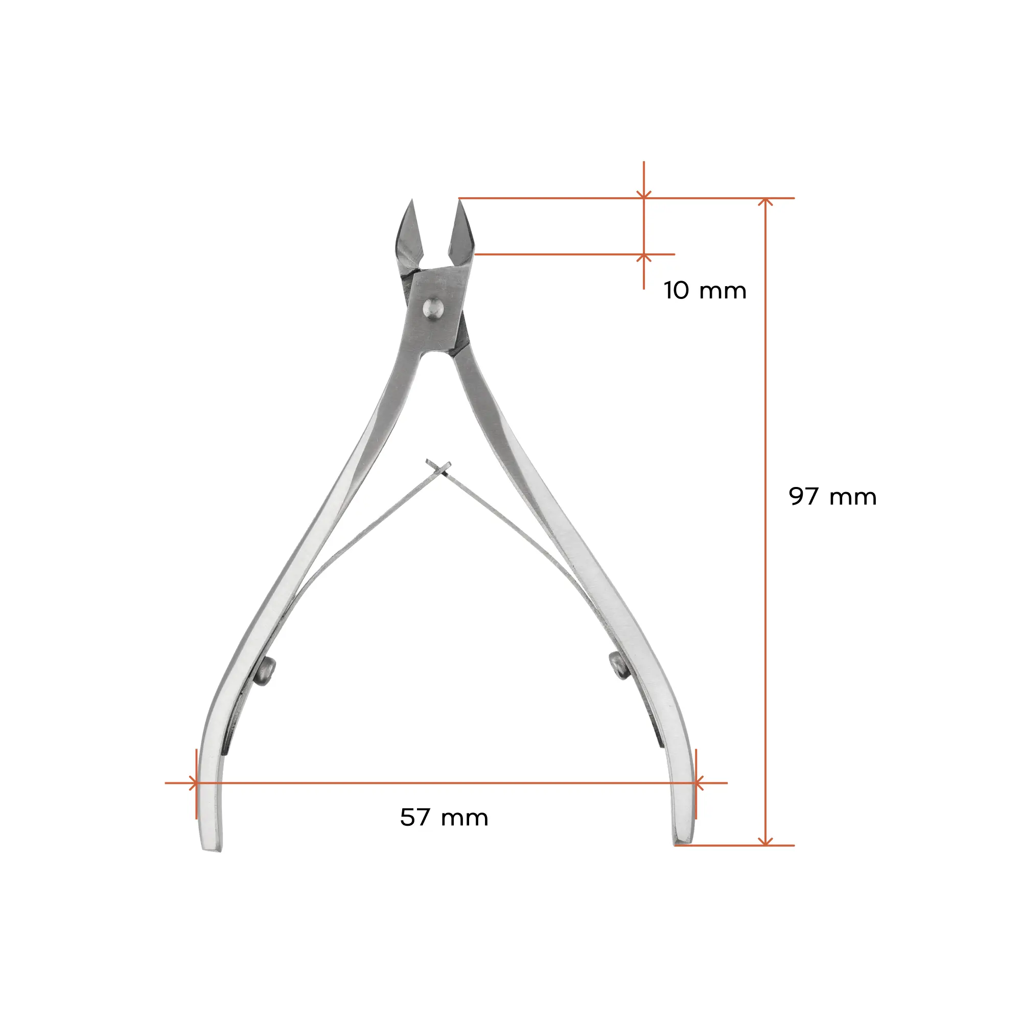 Cuticle cutters, 10 mm