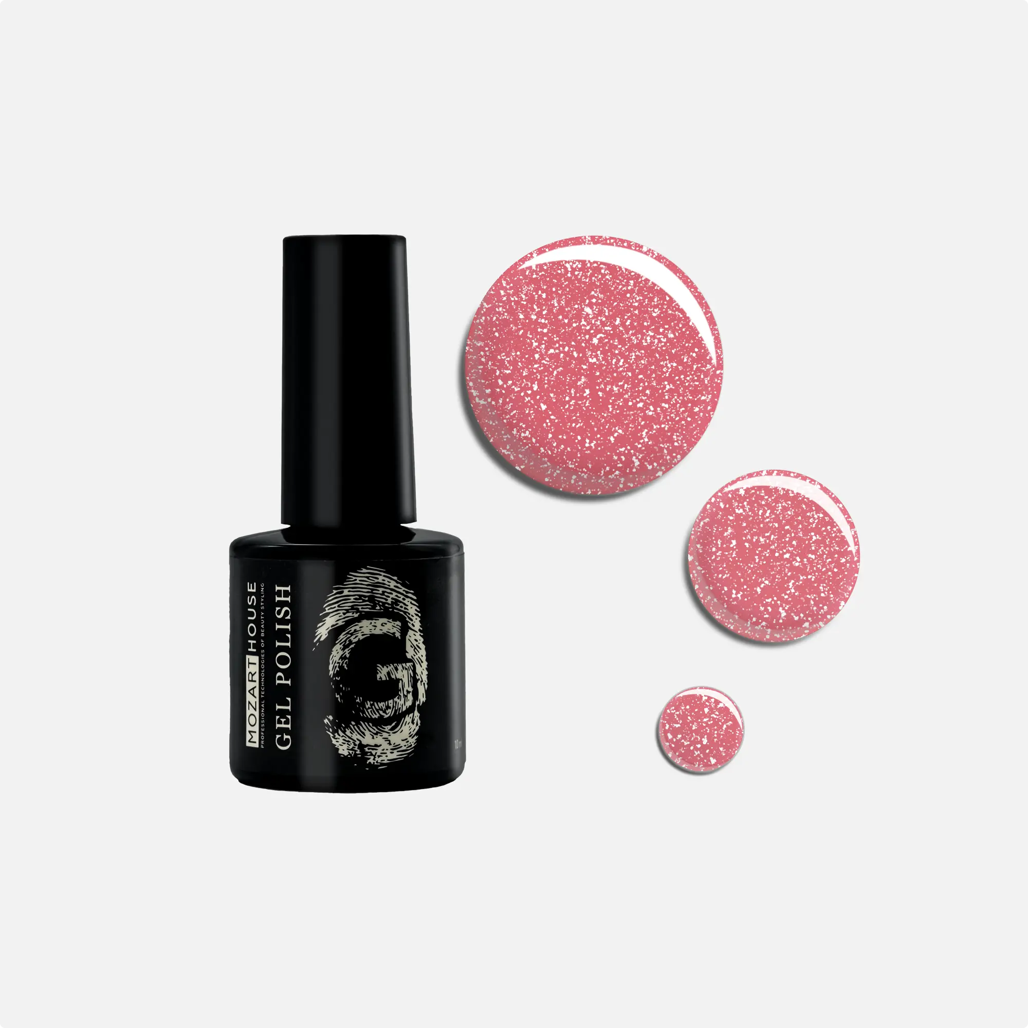 GEL POLISH Sparkling PINK, 10ml