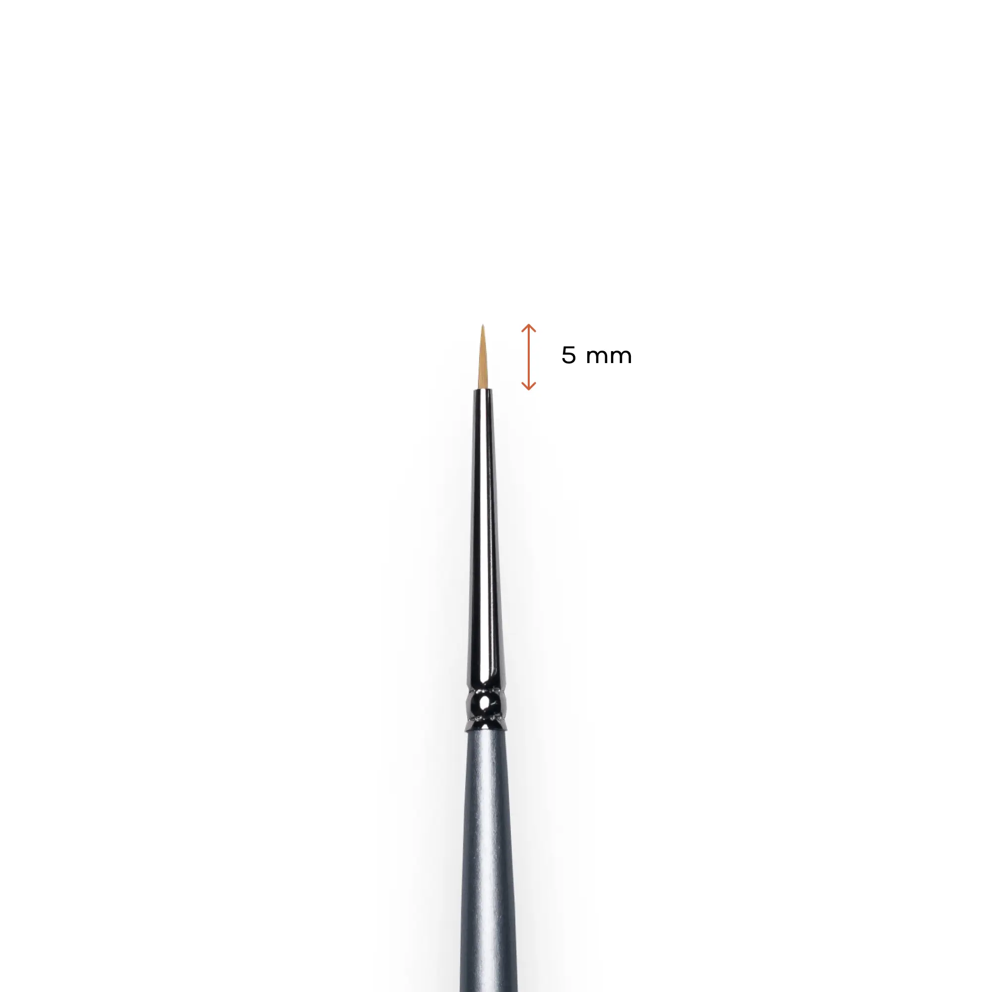 Nail design brush "hair", 5 mm