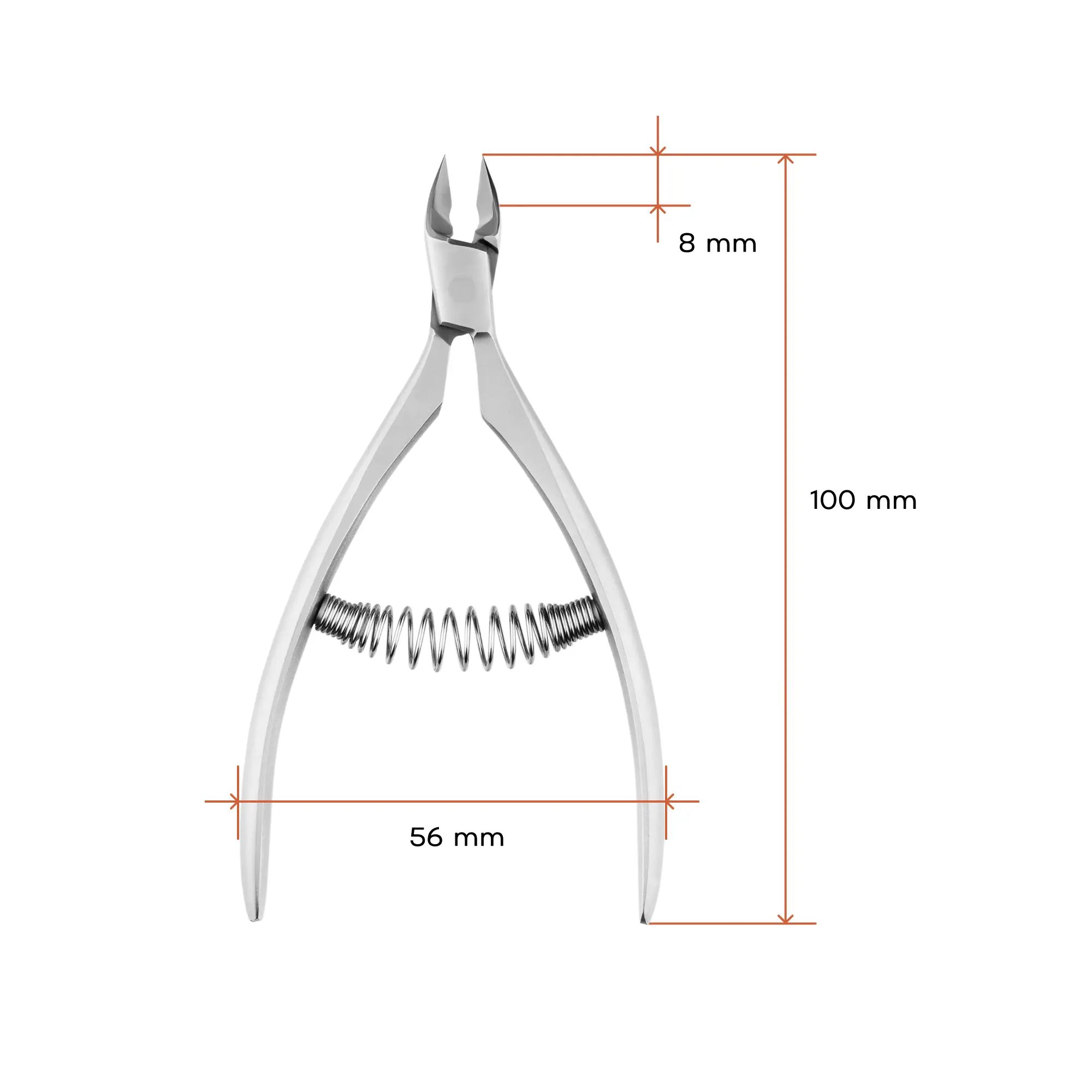 Cuticle cutters, 8 mm