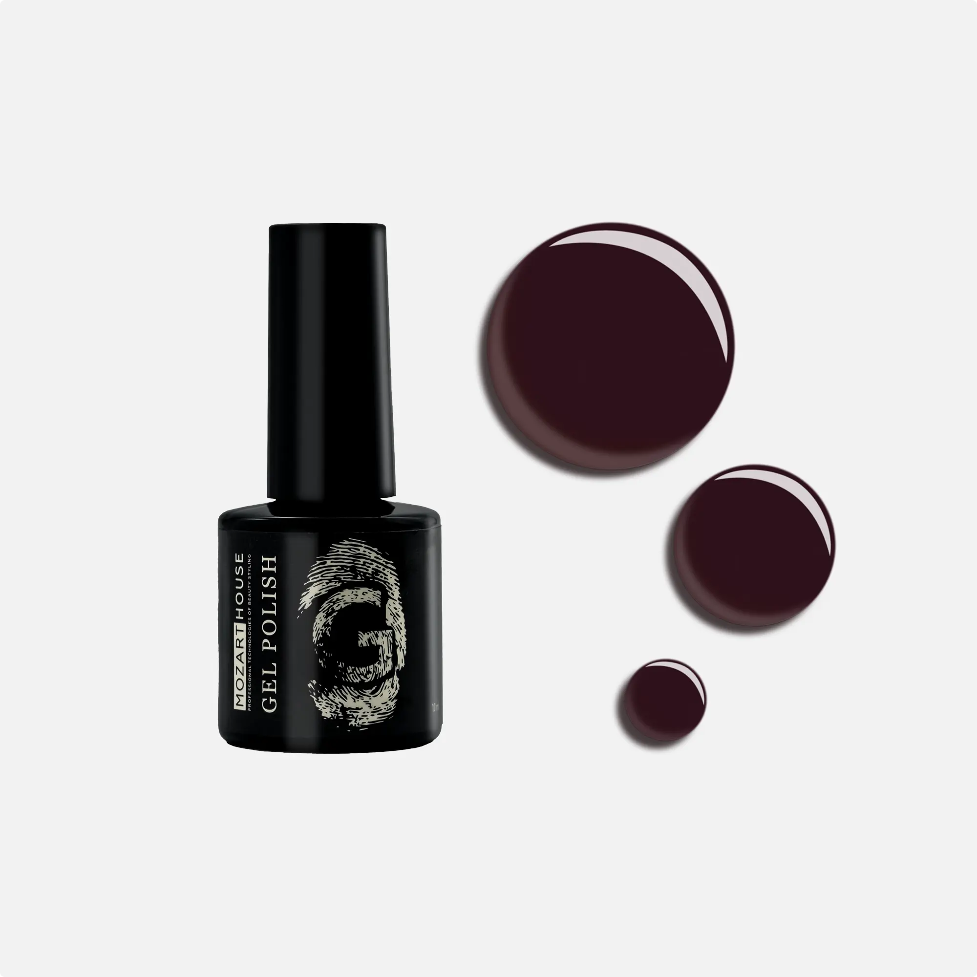 GEL POLISH Marsala, 10 ml