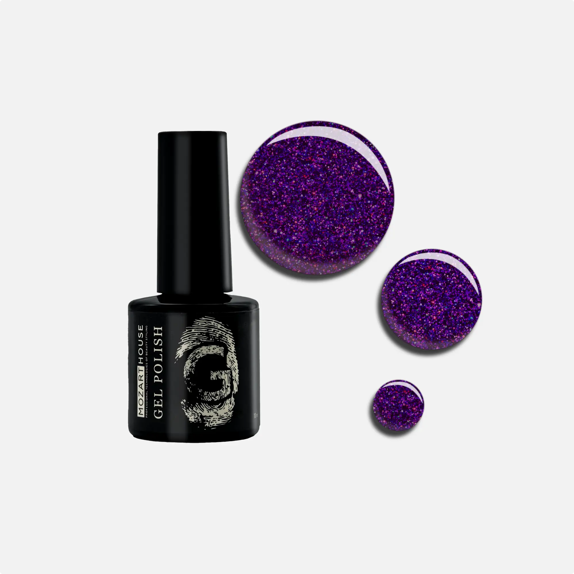 GEL POLISH Night violet, 10 ml