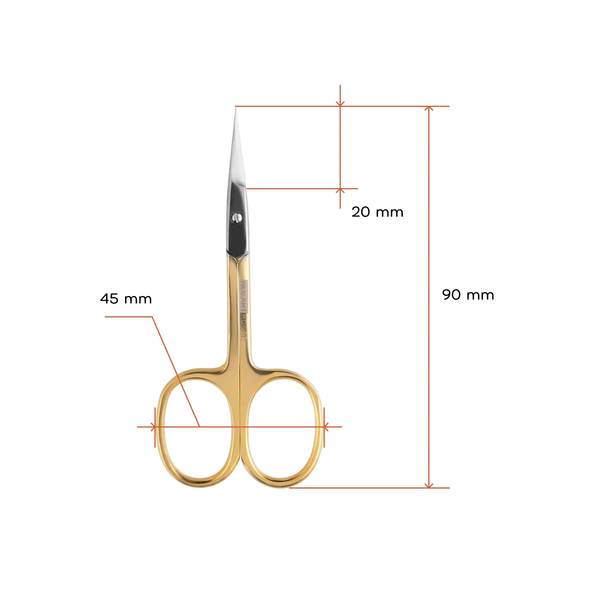 Cuticle scissors, 20 mm