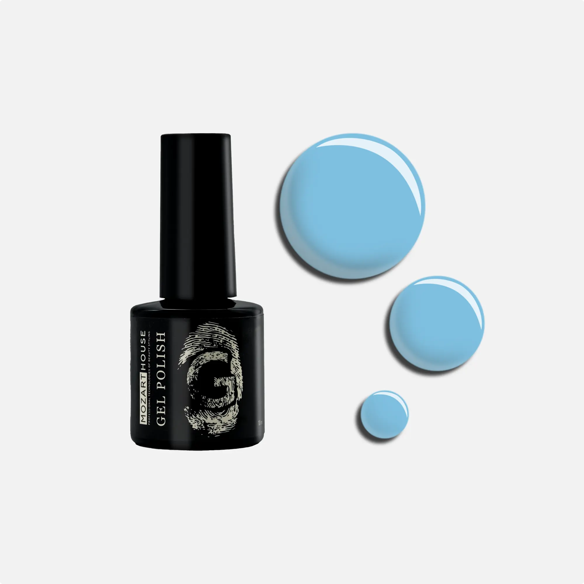 GEL POLISH Blue sky, 10 ml