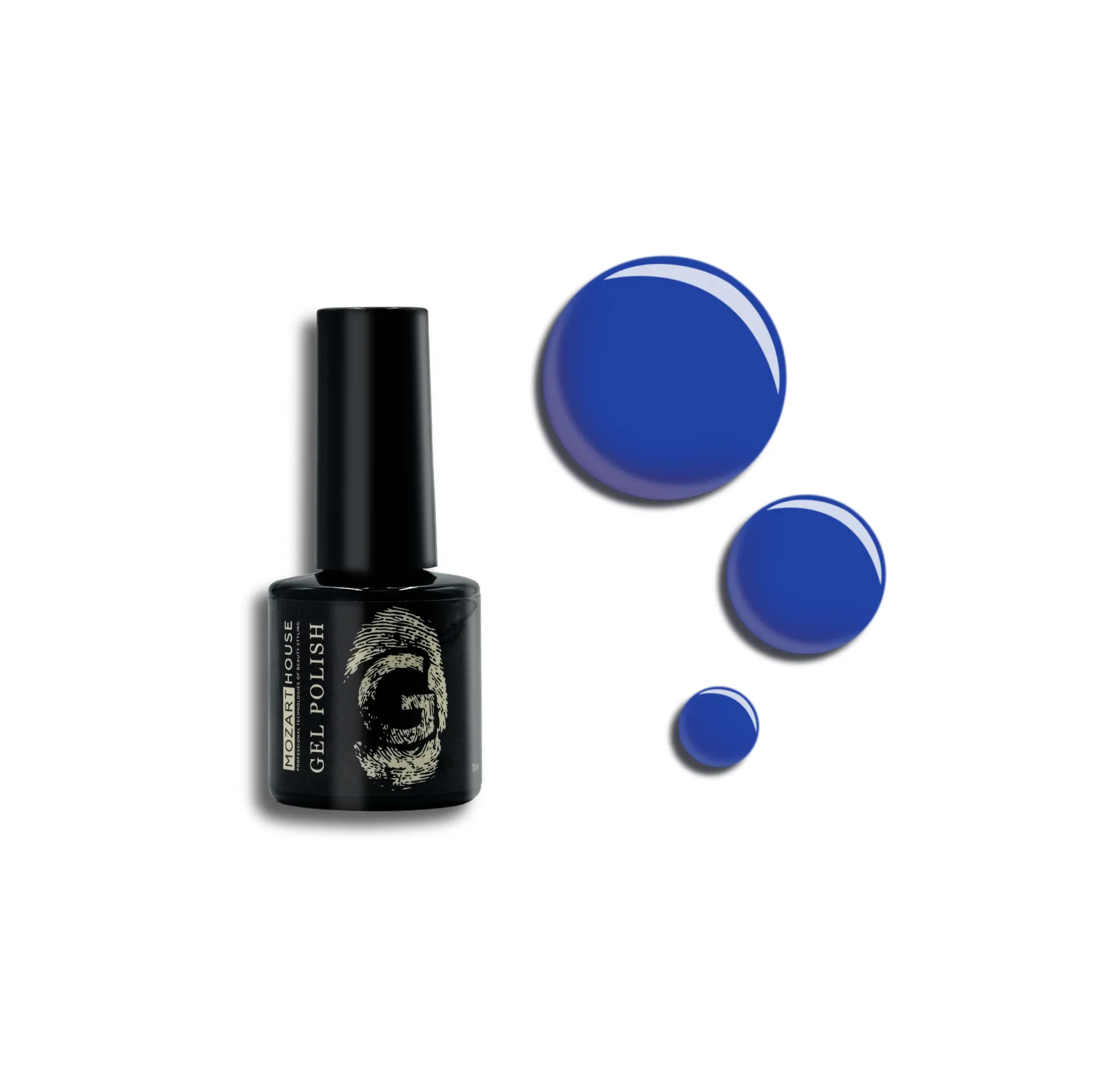 Gel Polish Blue Curacao, 10ml