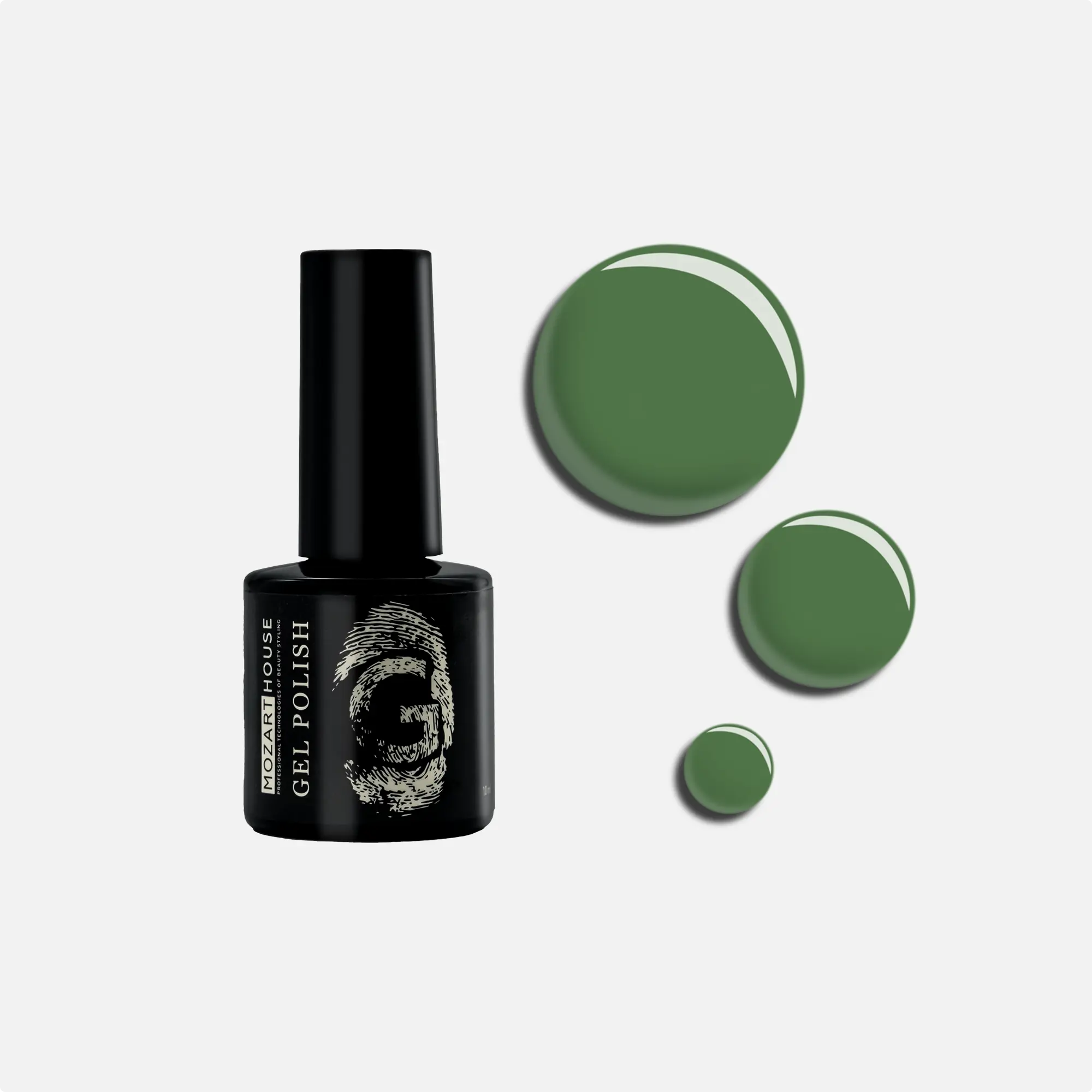 GEL POLISH Green Forest, 10 ml