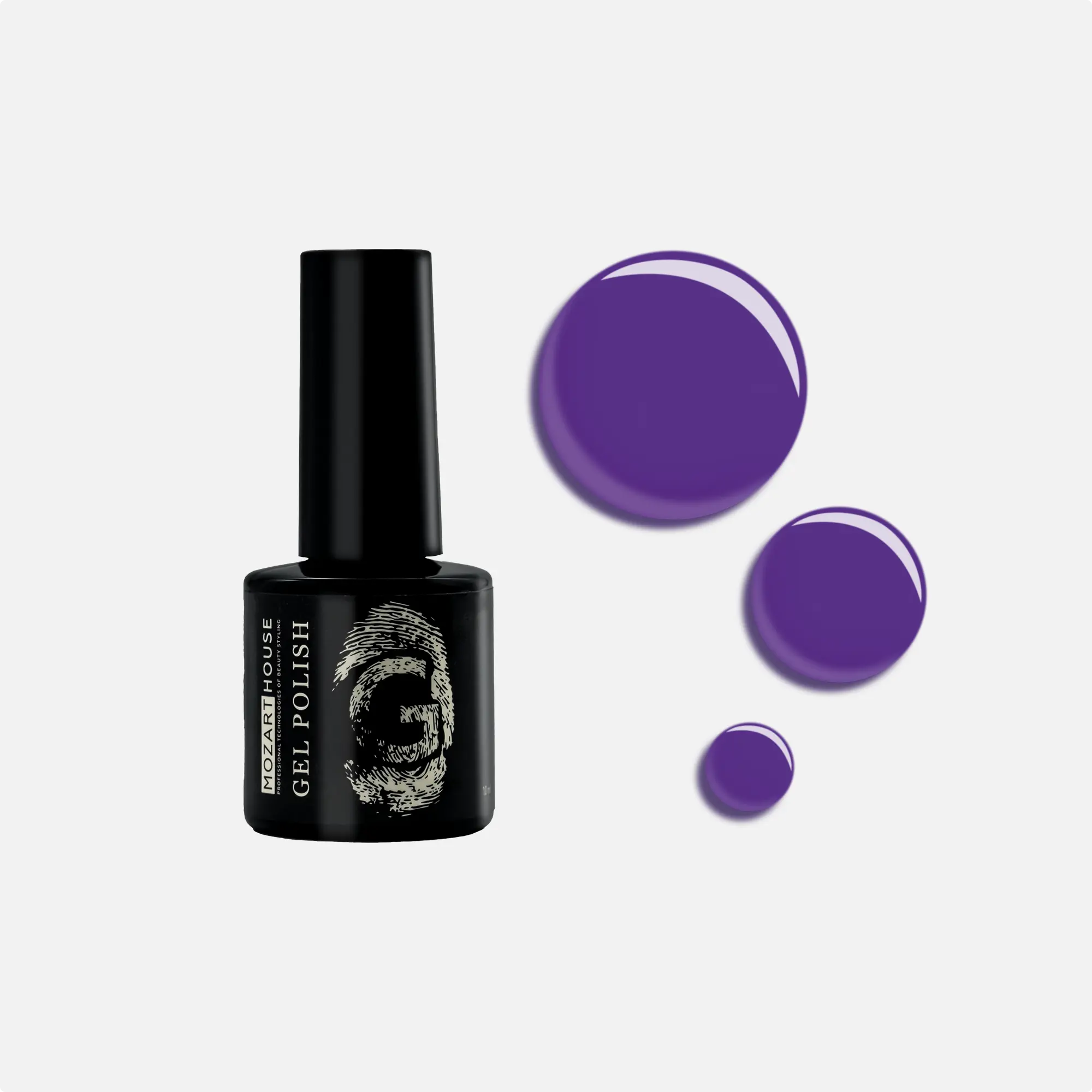 Gel Polish Plum cider, 10ml