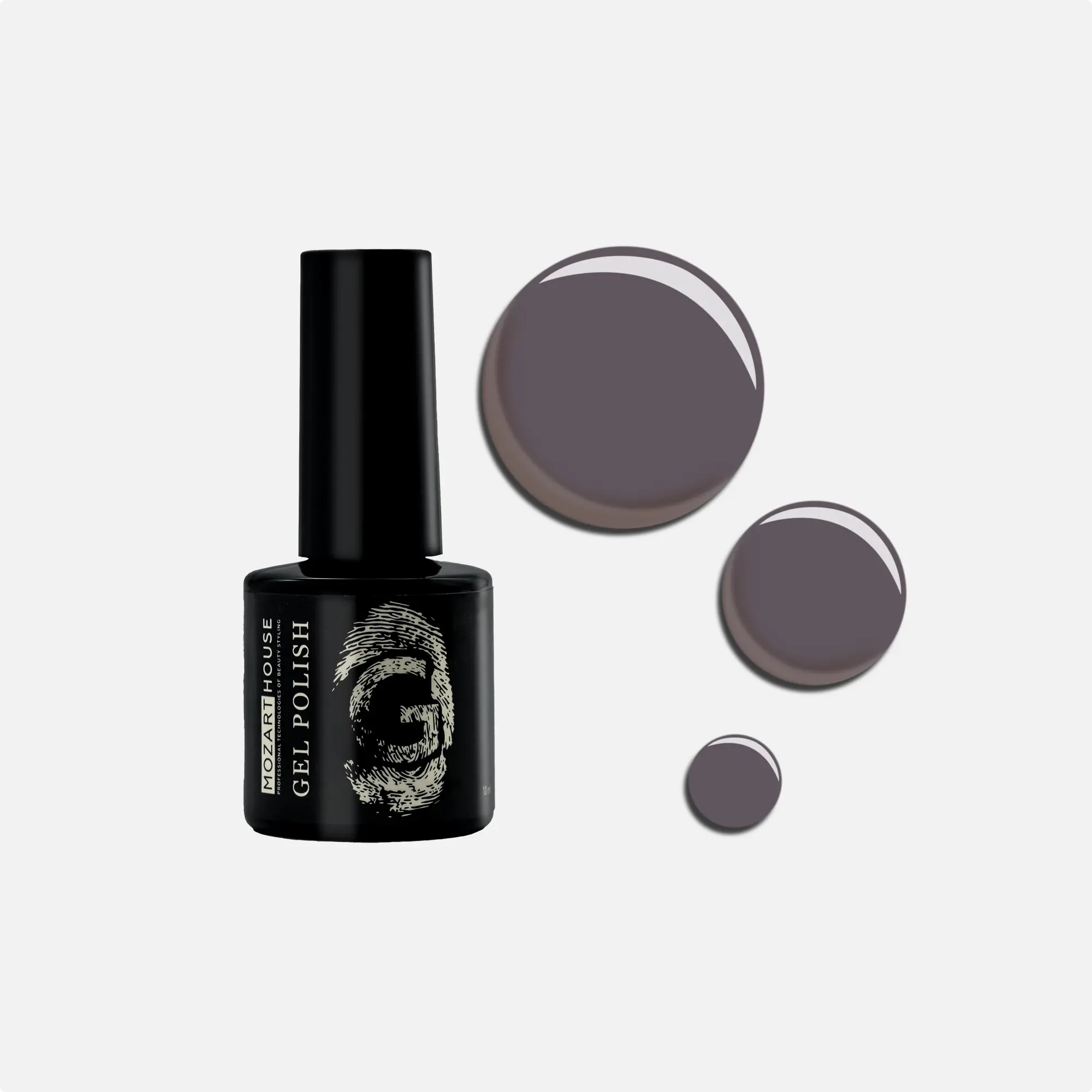 GEL POLISH Gray violet 10ml