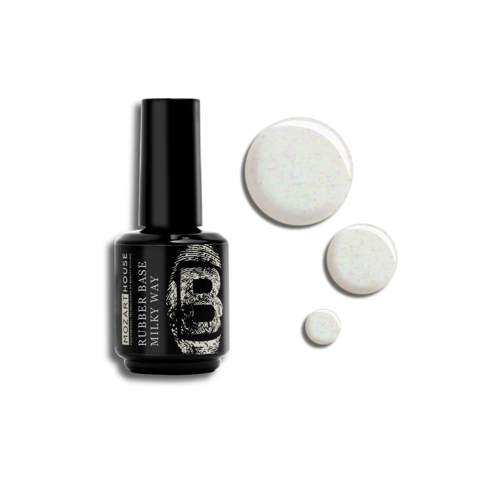 GEL POLISH RUBBER BASE MILKY WAY, 15/30 ml