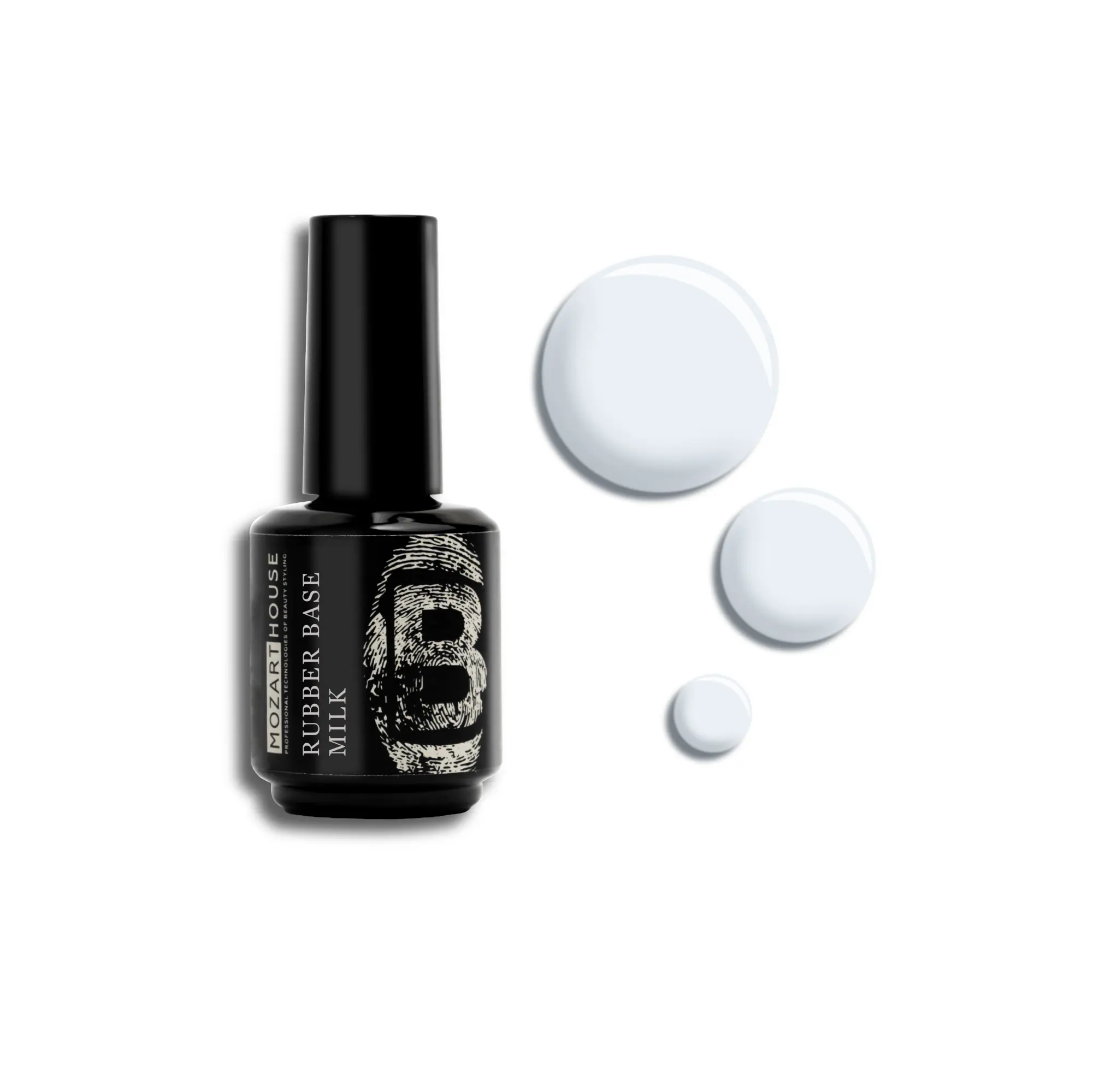 GEL POLISH RUBBER BASE MILK, 15/30 ml