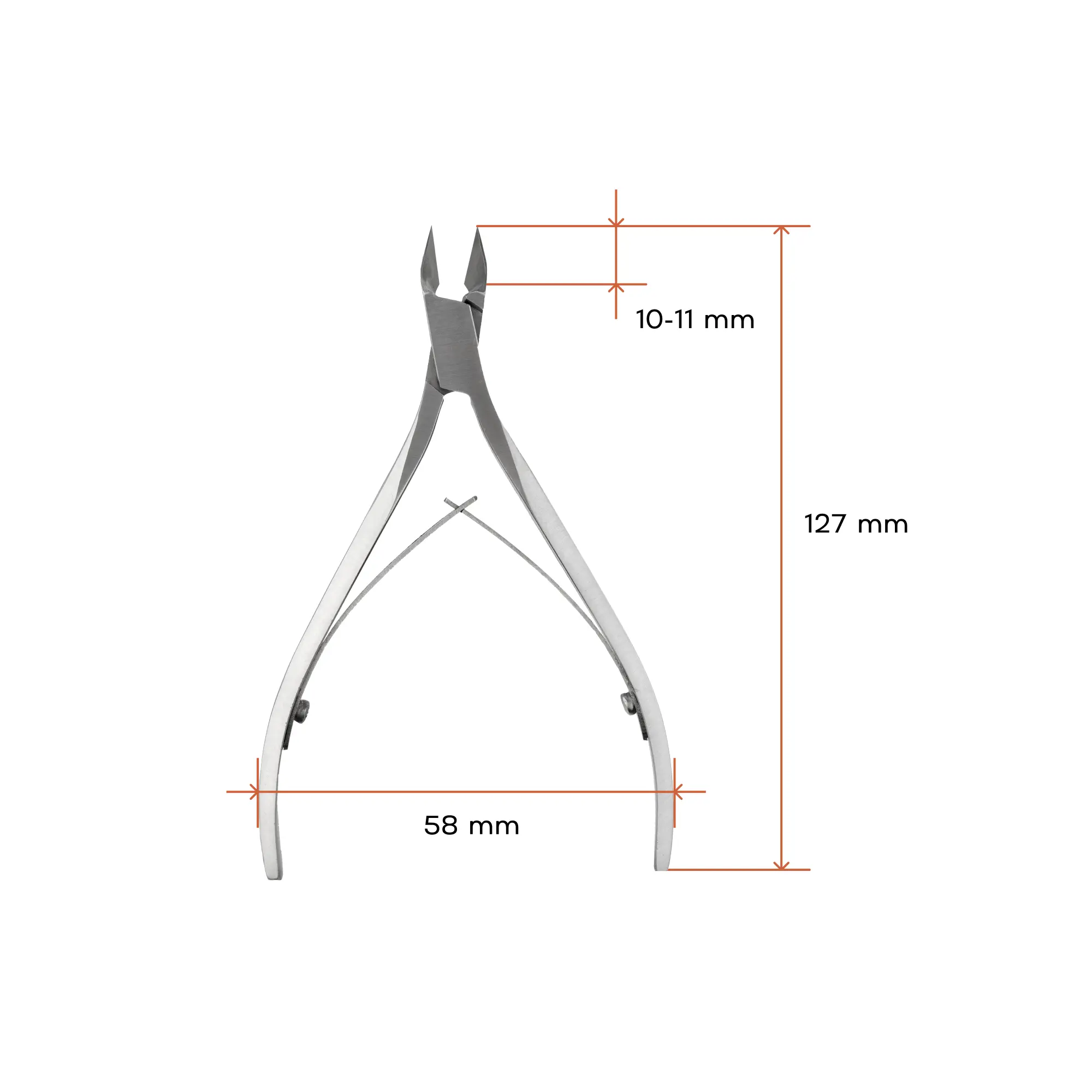 Cuticle cutters, 11 mm Cuticle cutters, 11 mm