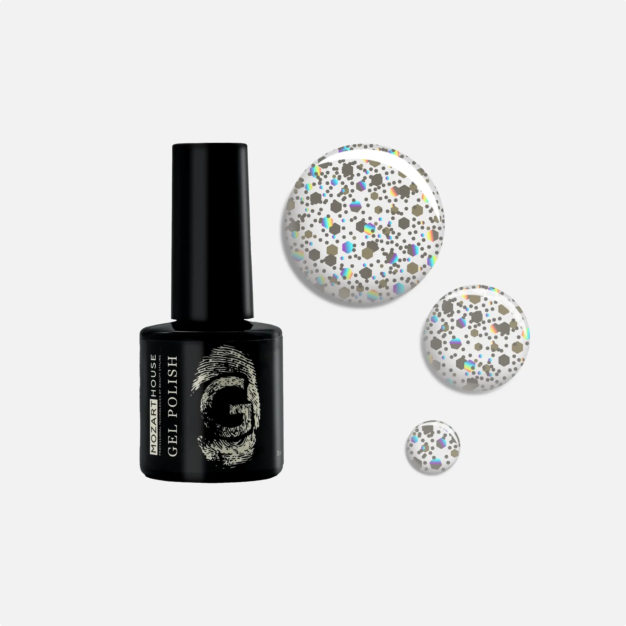 GEL POLISH Crystal 03, 10 ml