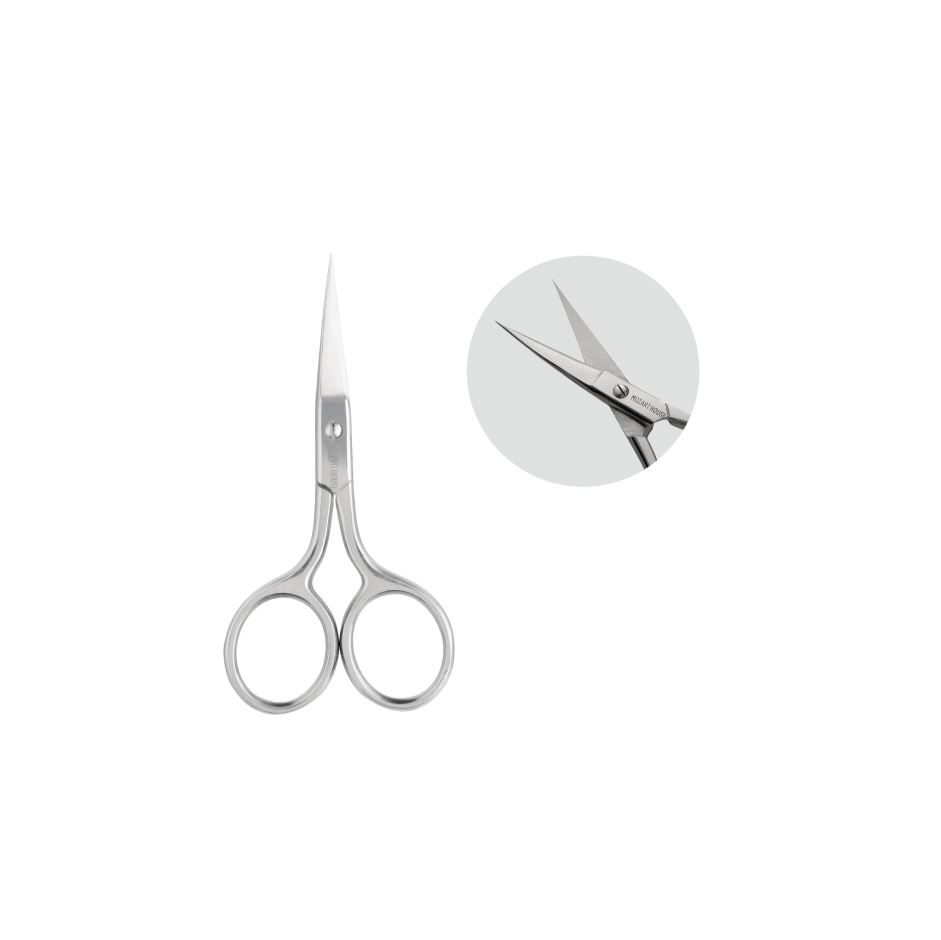 Curved nail scissors, 27 mm