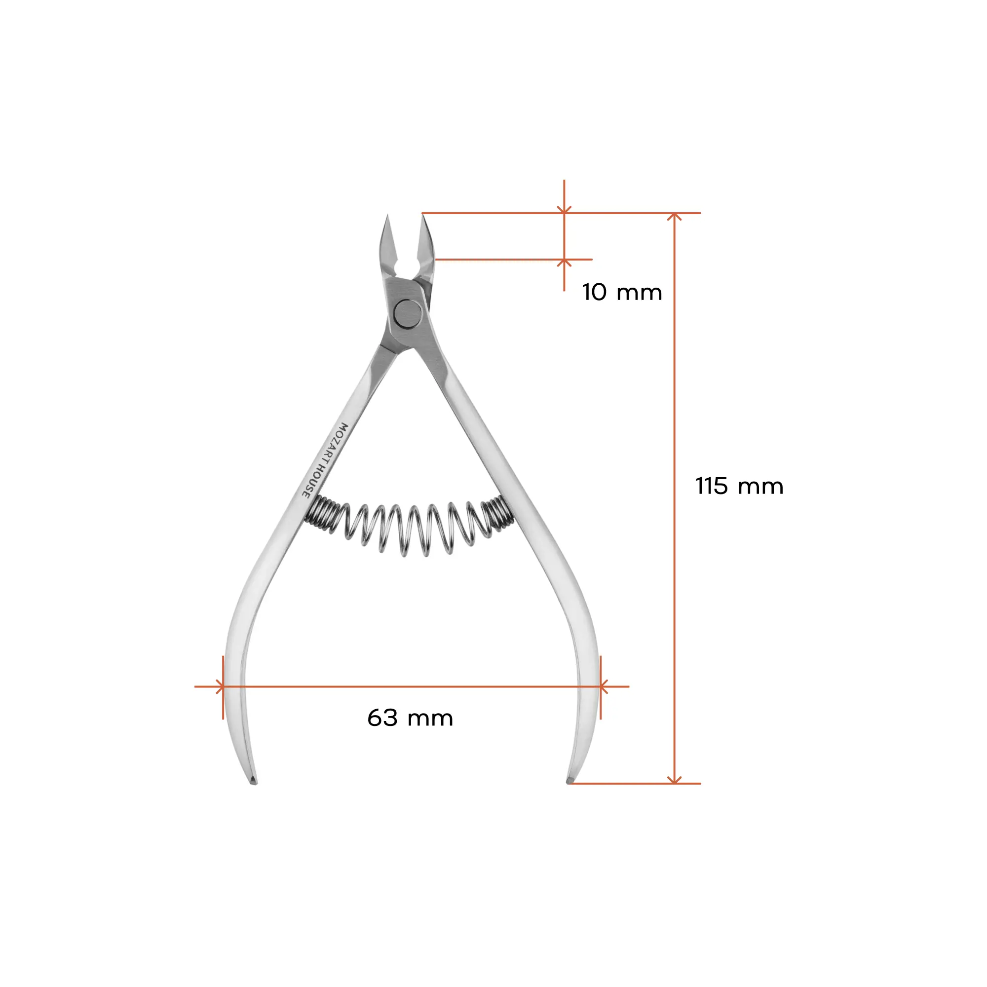 Cuticle cutters, 10 mm