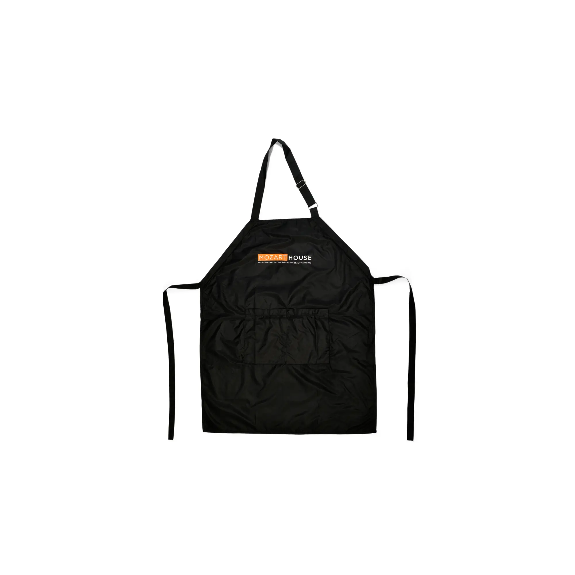 Mozart House branded apron, color black