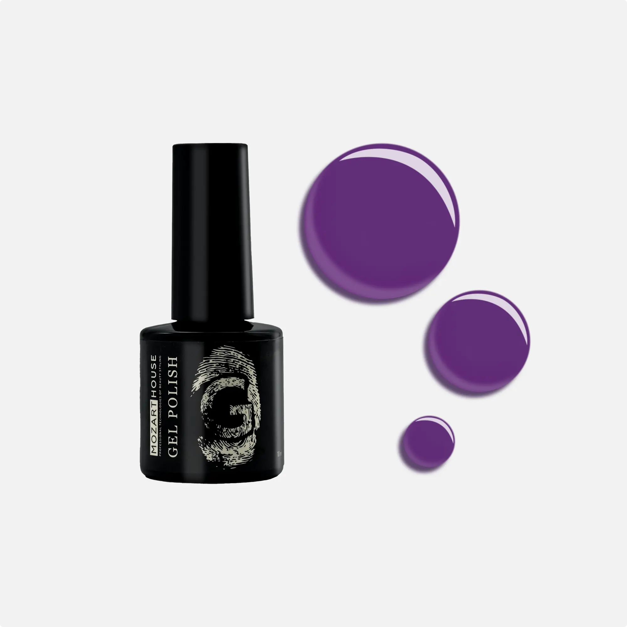 Gel Polish Blackberry milkshake, 10ml