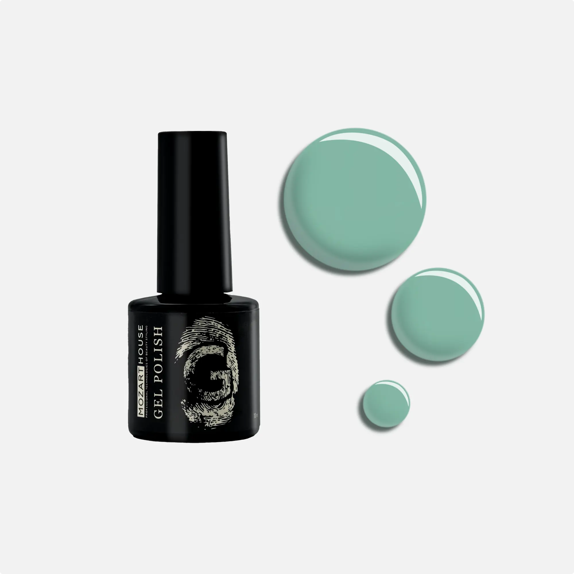 GEL POLISH Mint tea, 10 ml