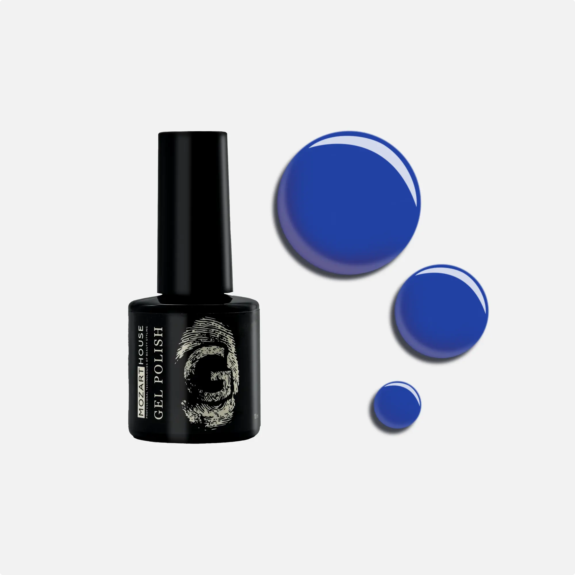 Gel Polish Blue Curacao, 10ml