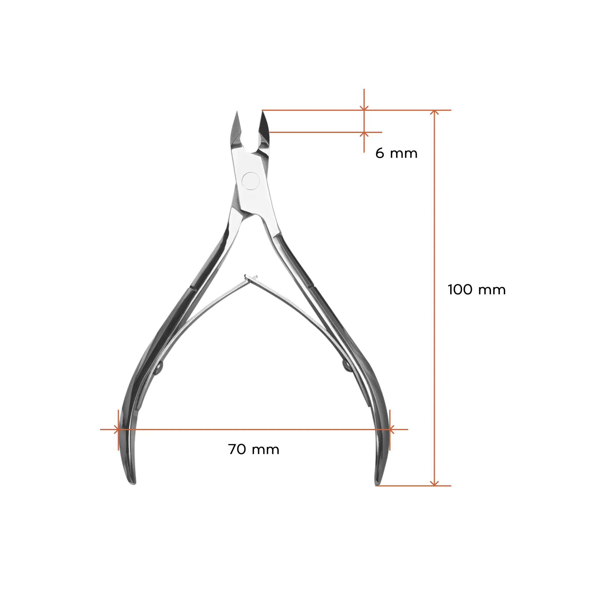 Cuticle cutters, 6 mm