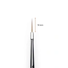 Nylon brush №.1-1 hair, 10mm