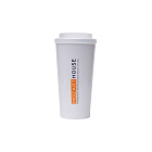 Plastic cup with lid