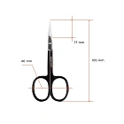 Cuticle scissors, 17 mm