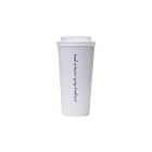 Plastic cup with lid