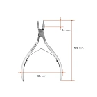 Cuticle cutters, 14 mm