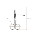 Nail scissors, 32 mm