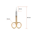 Cuticle scissors, 23 mm