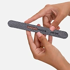 File, thin, zebra on a wooden base. 180/240